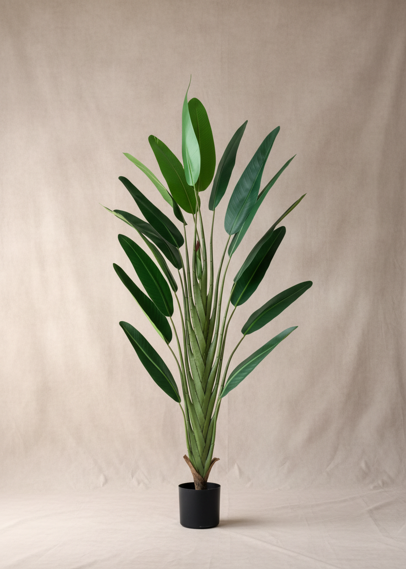 Artificial Travellers Palm Plant - 5 Feet