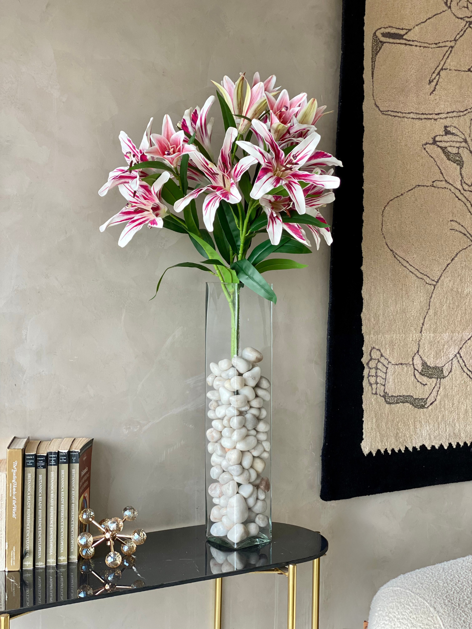 Artificial Canna Flower Stem - One Stem