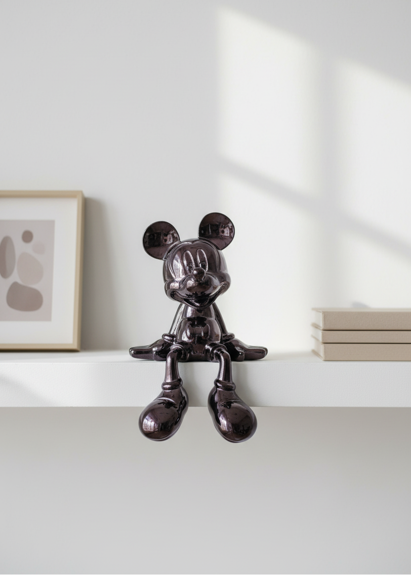 Obsidian Micky Mouse - Small