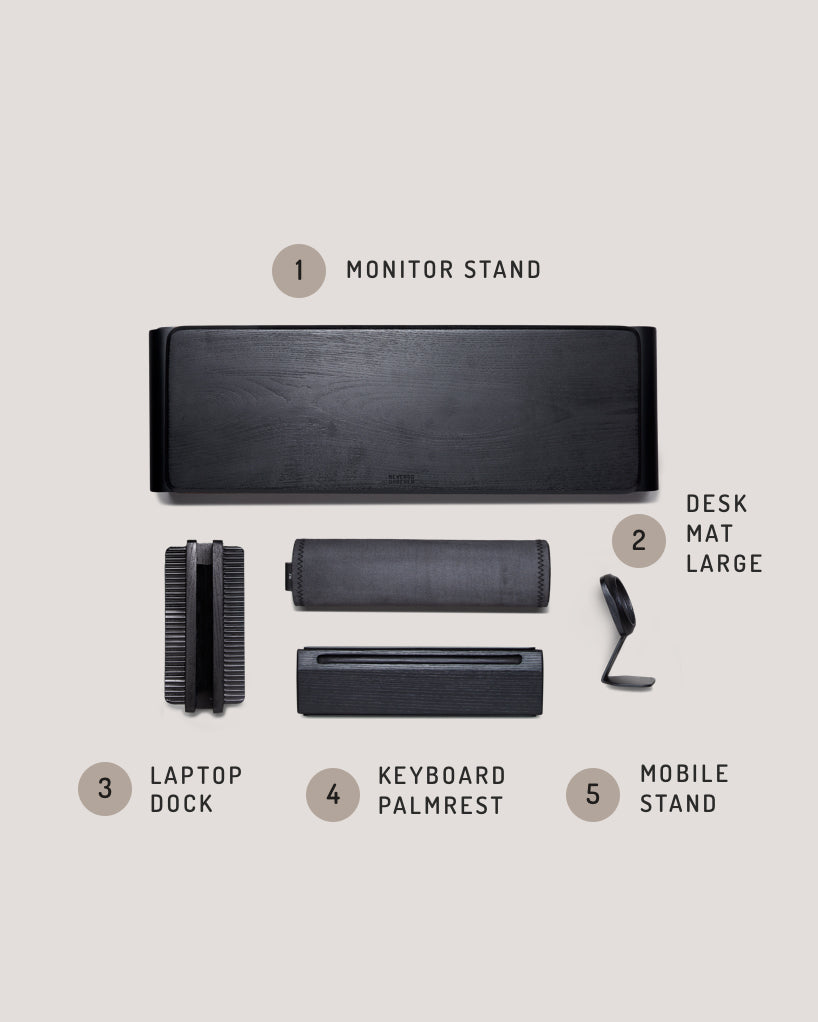 Config Desk Setup - 02 (Black Oak)