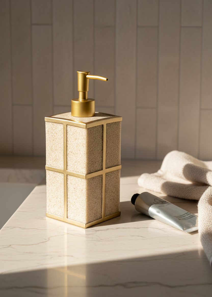 Axia Bathroom Dispenser - Beige