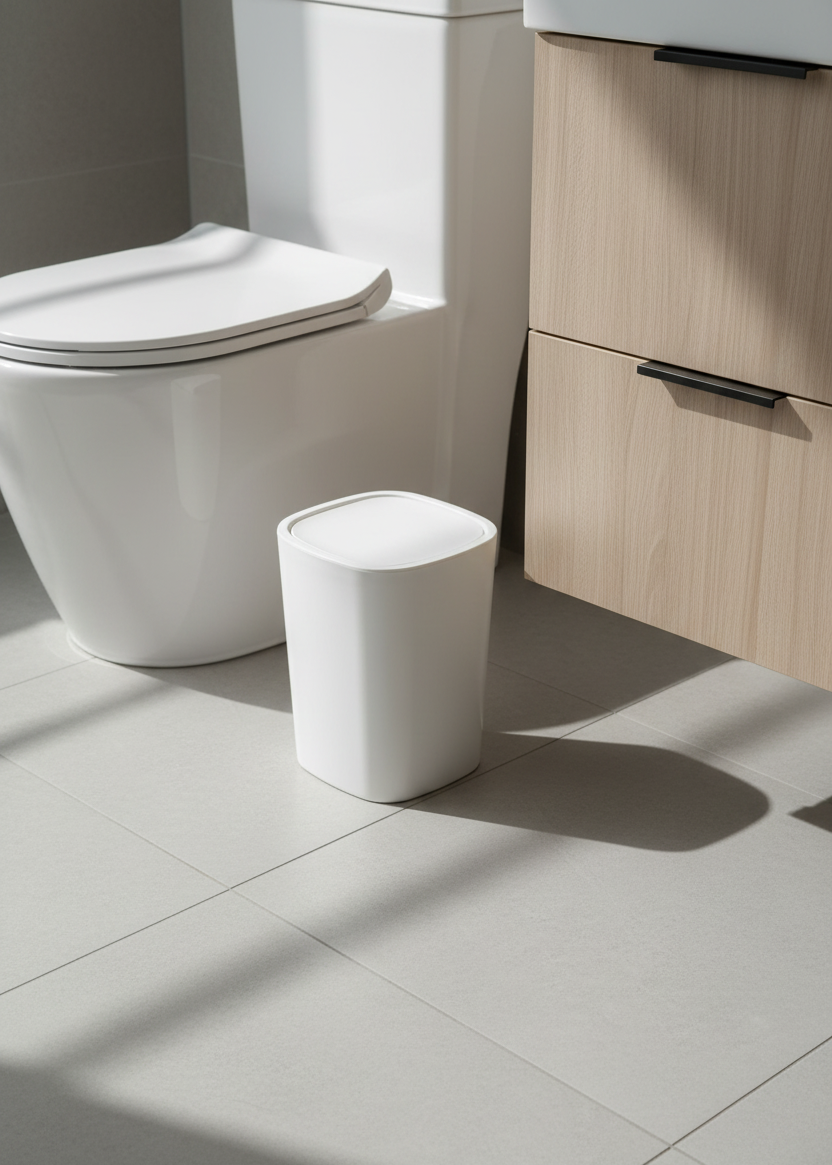 Elixir Dustbin - White (8L)