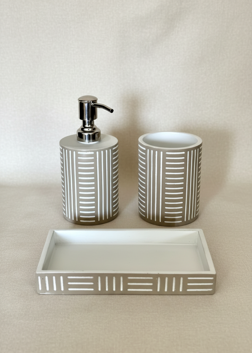 Edora Bathroom Set - Beige