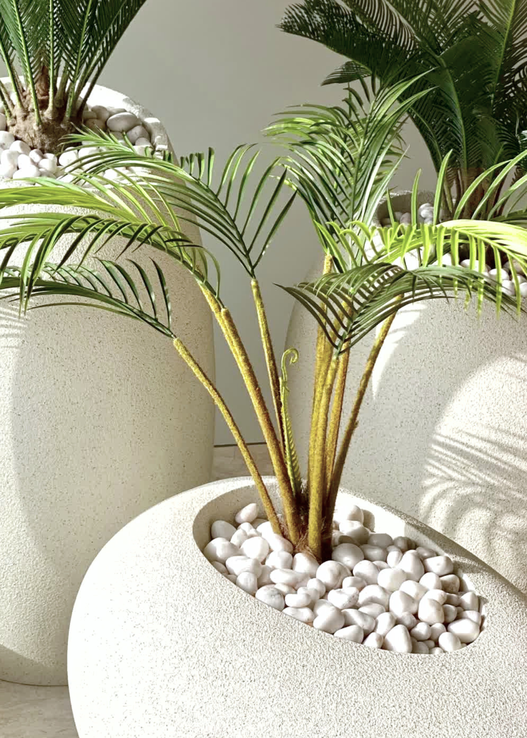 Acropolis Planter - Ivory