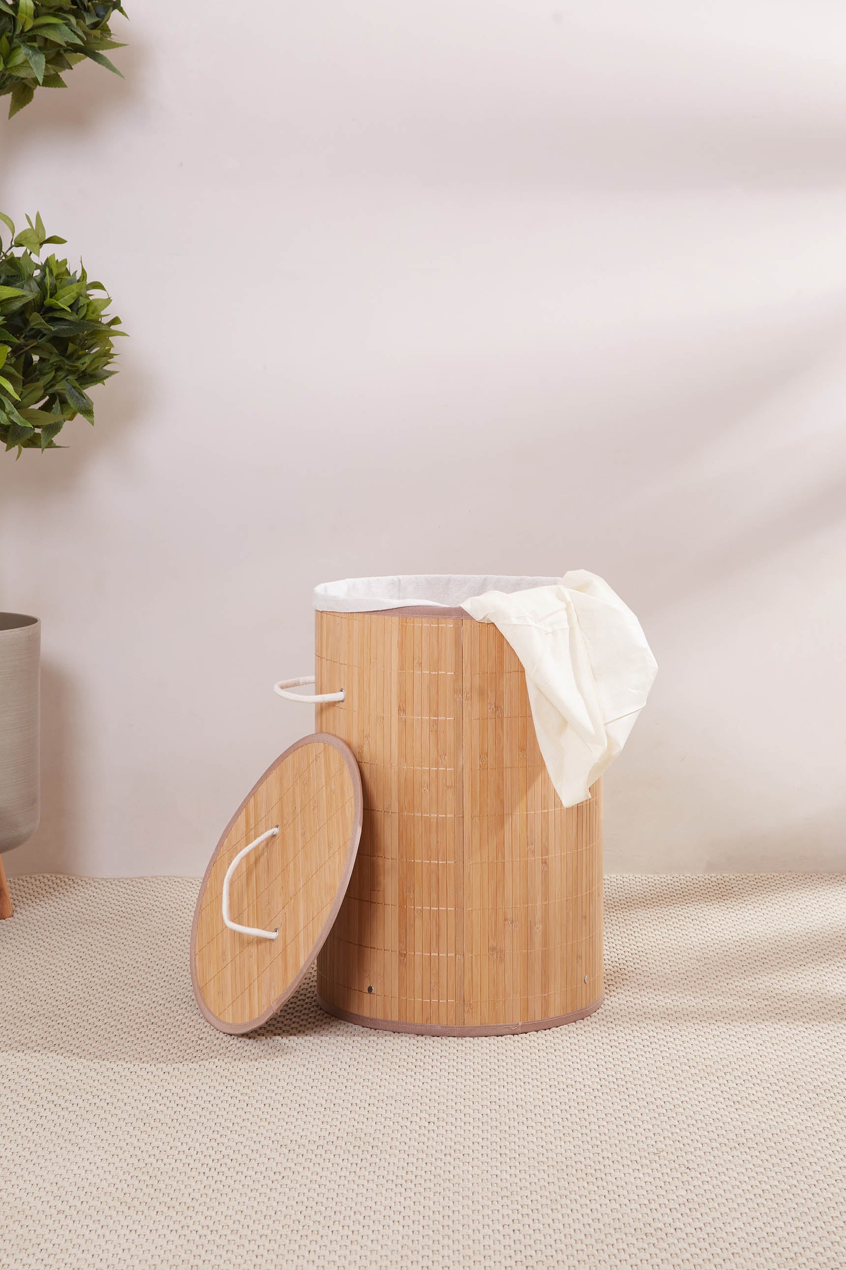 Collapsible Round Laundry Basket