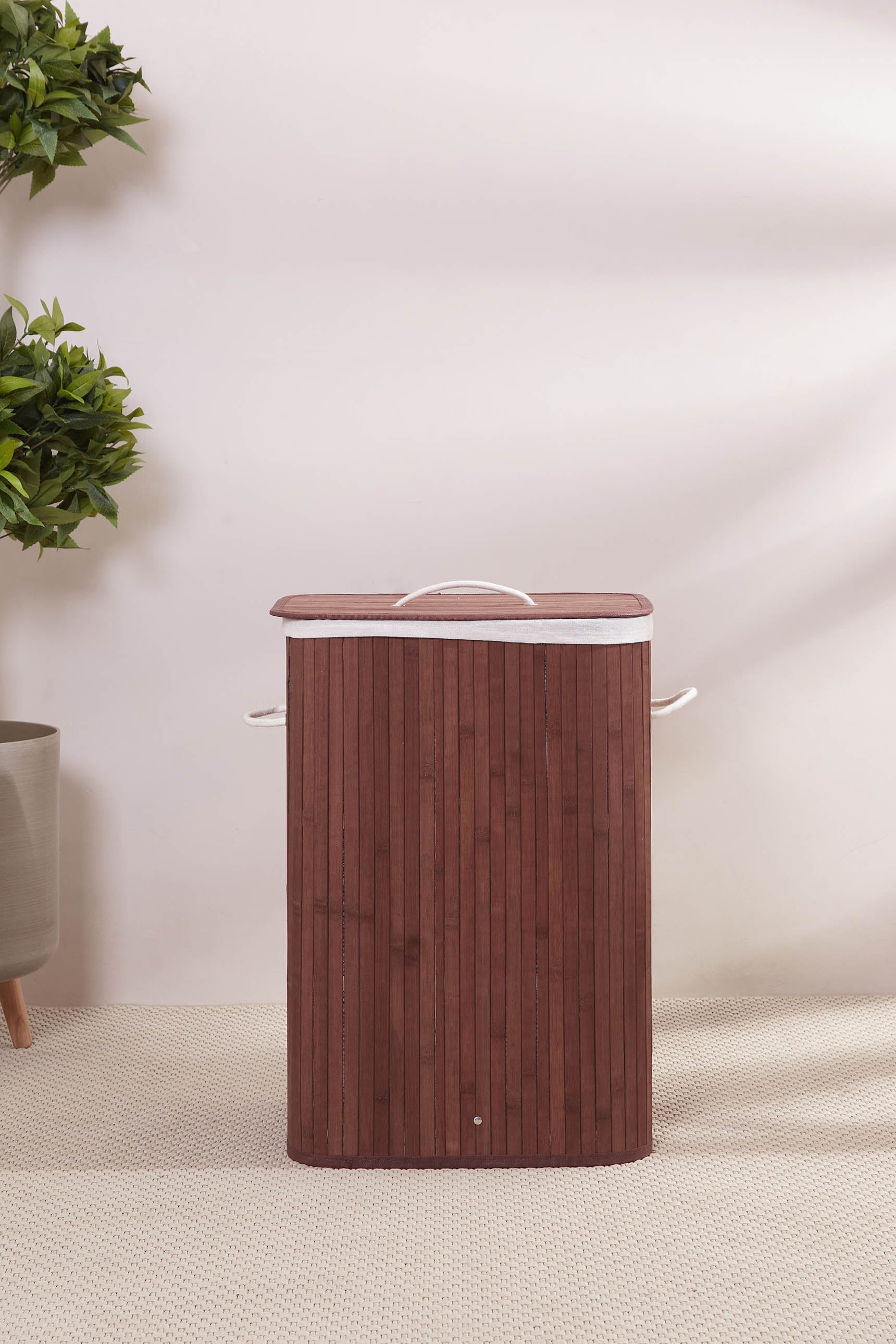Collapsible Rectangular Laundry Basket