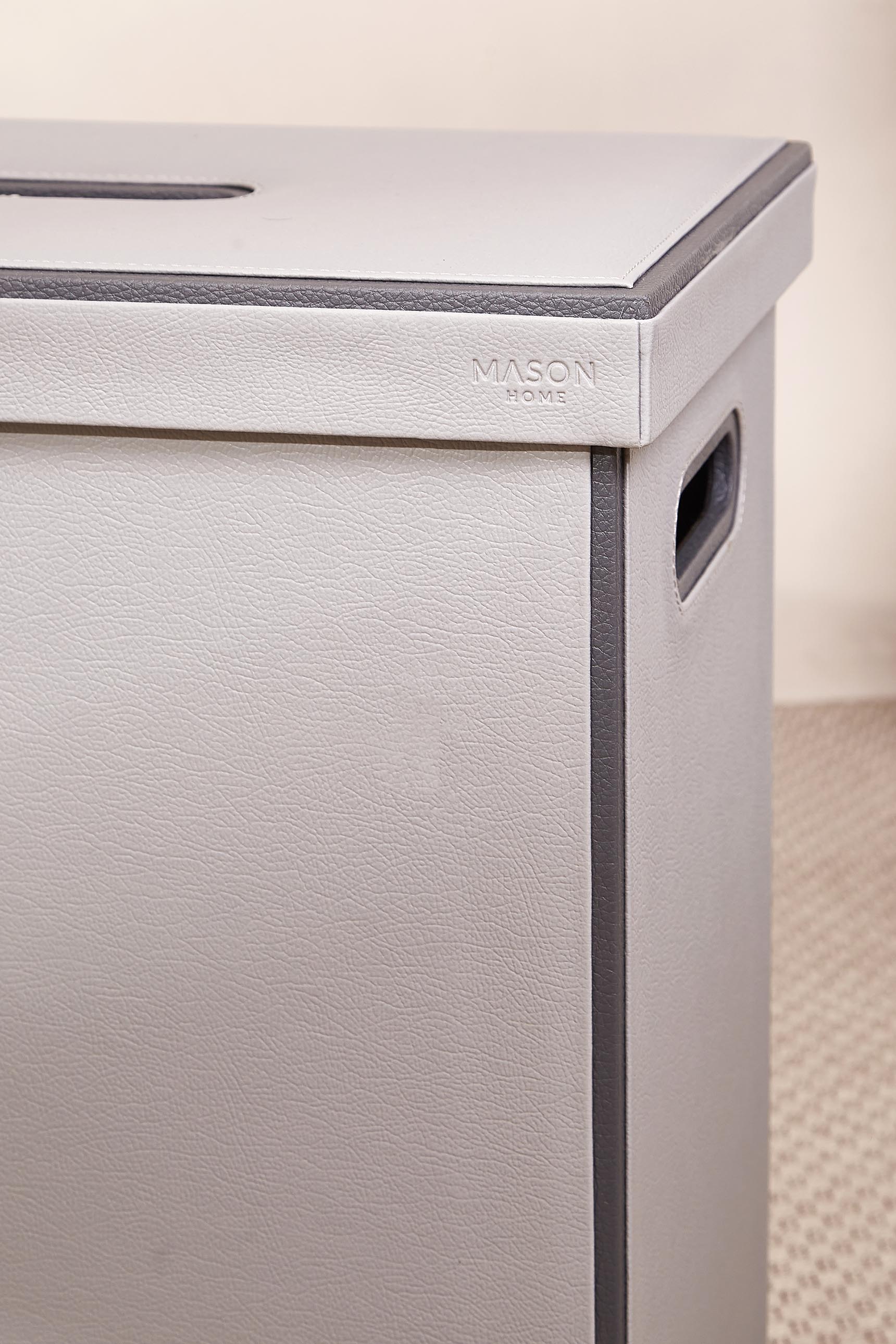 Naples Grey Laundry Basket