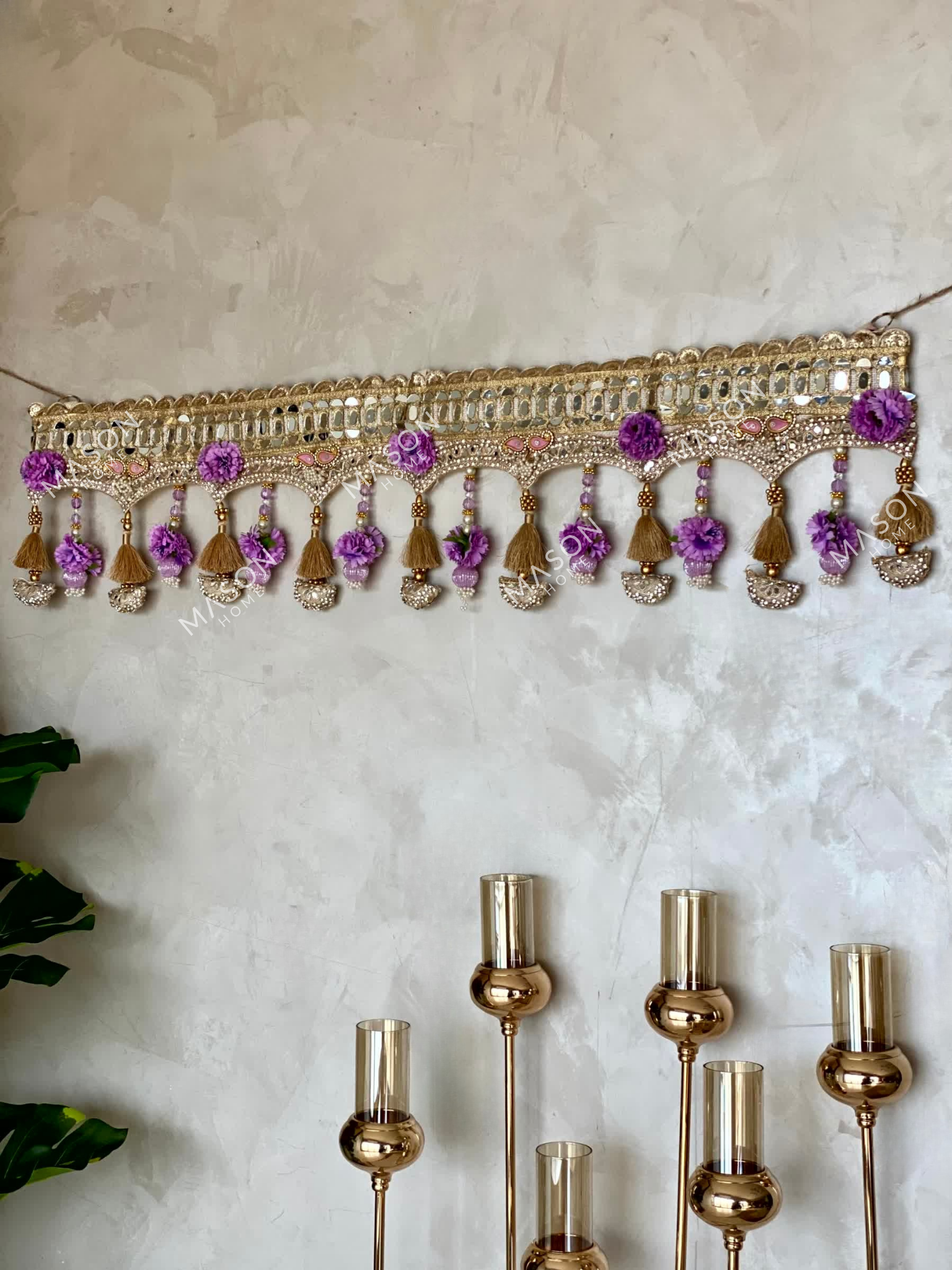 Festive Lavender Luxe Toran