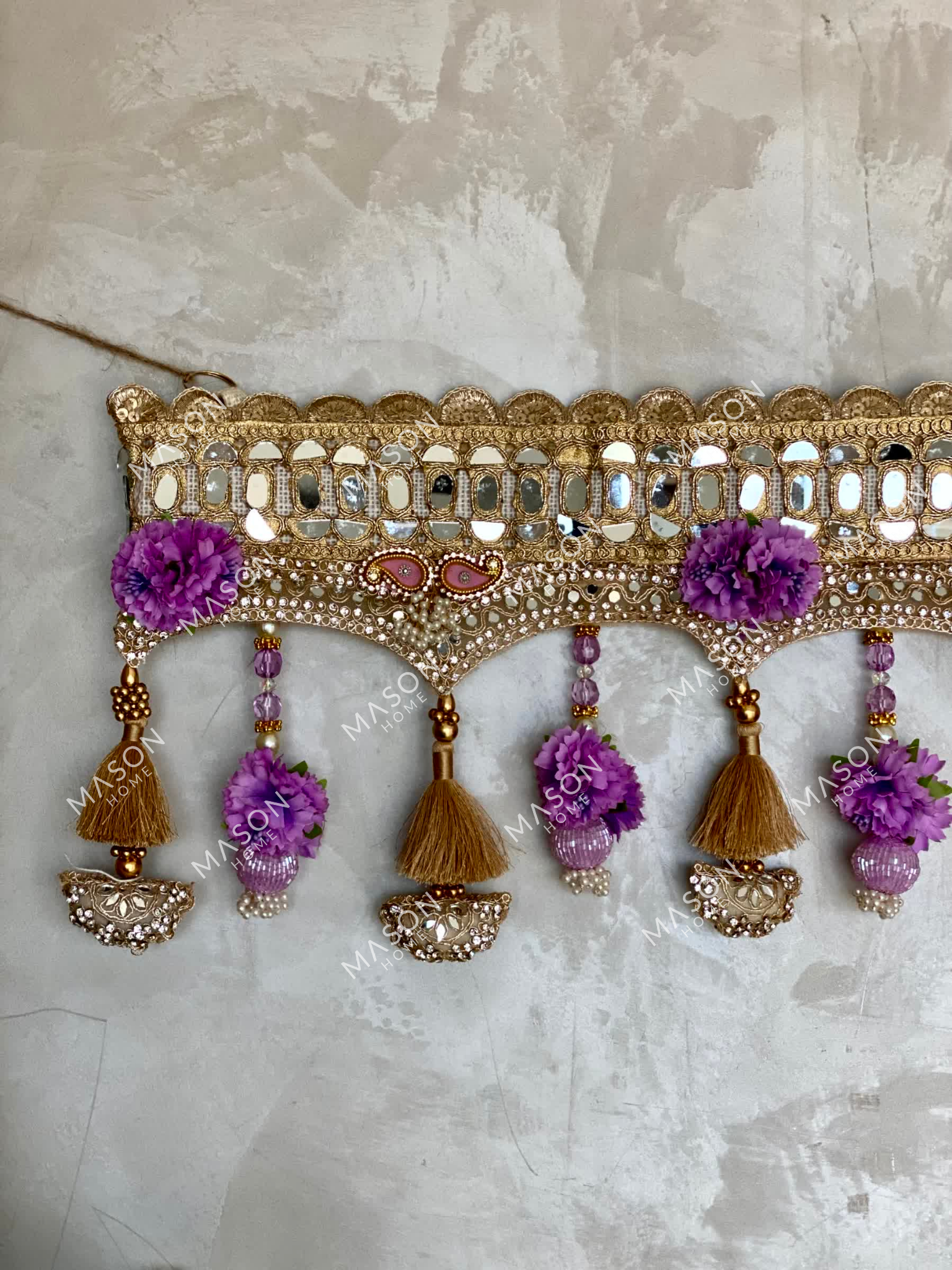Festive Lavender Luxe Toran