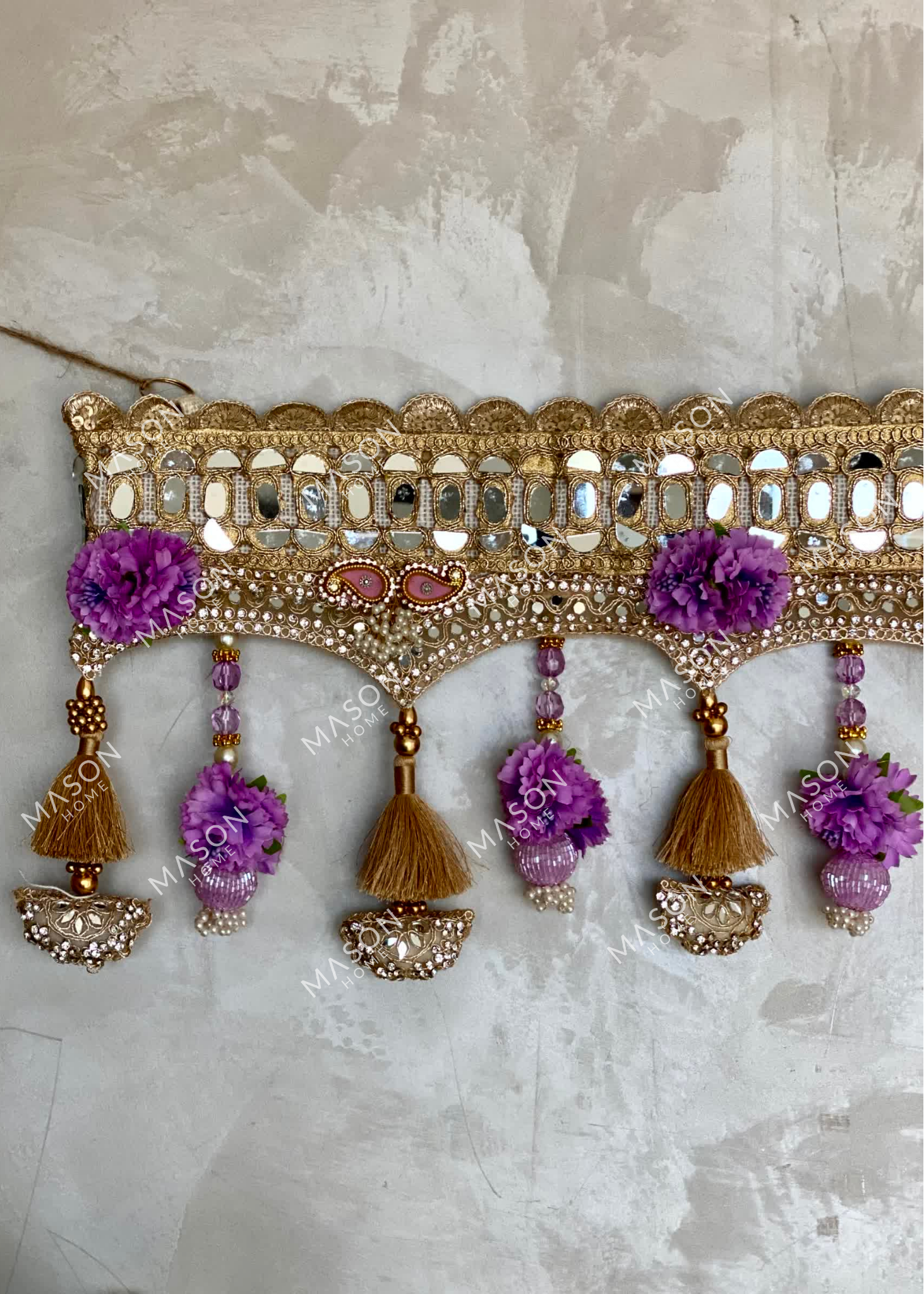 Festive Lavender Luxe Toran