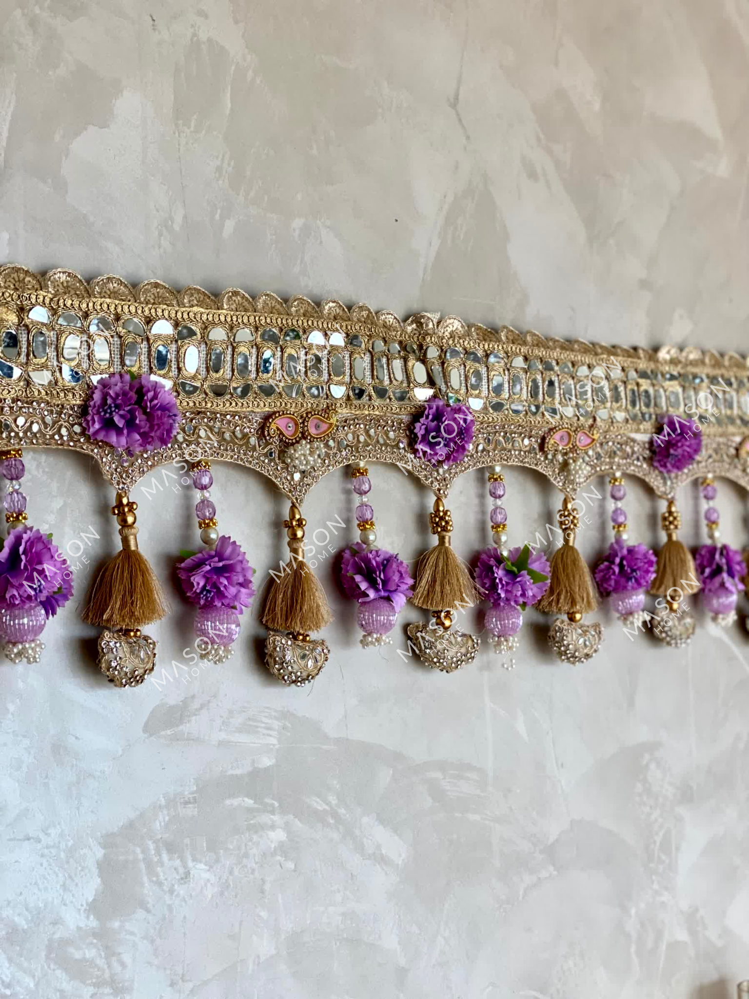 Festive Lavender Luxe Toran