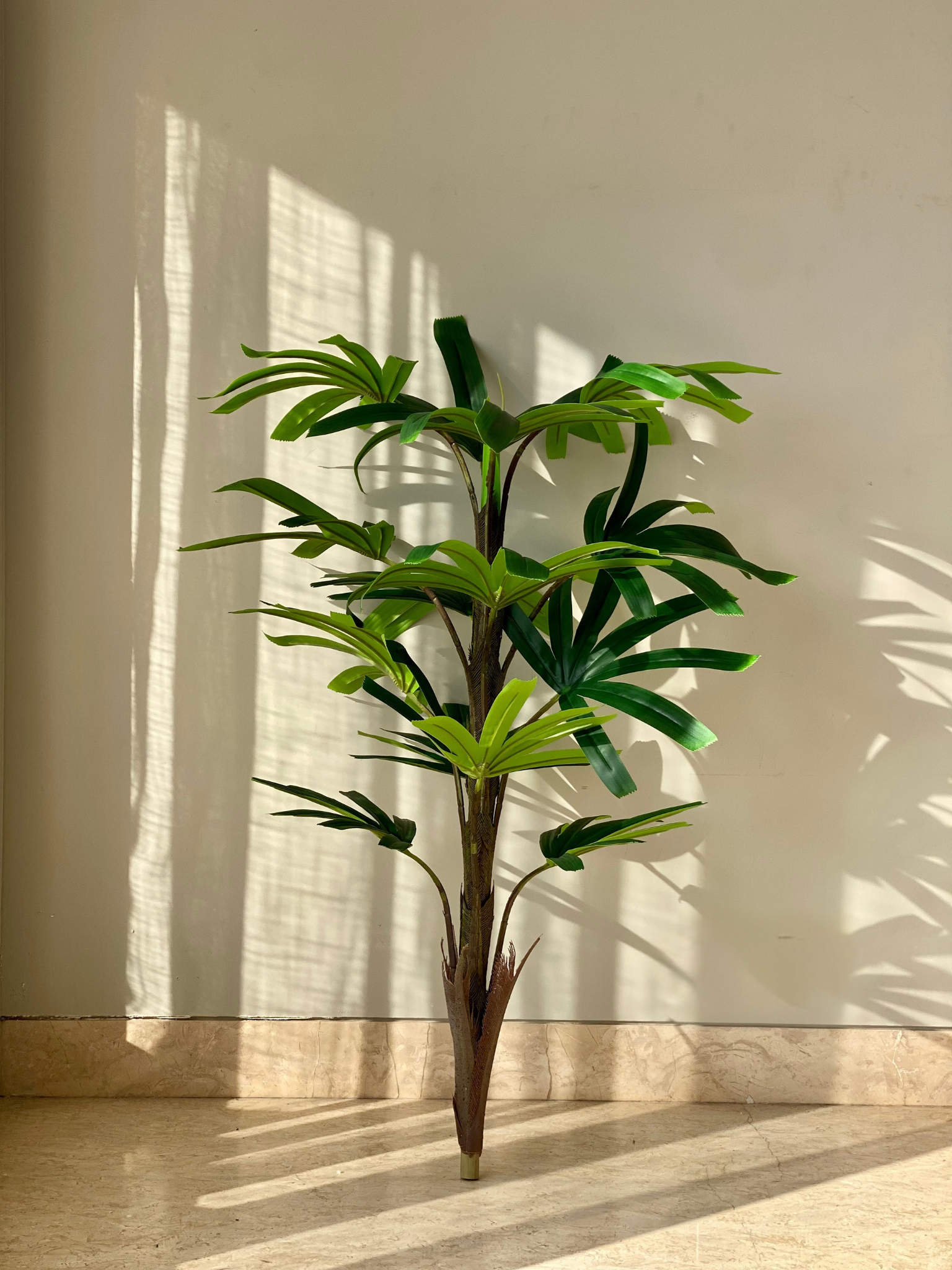 Artificial Rhapis Palm Plant - 4 Feet