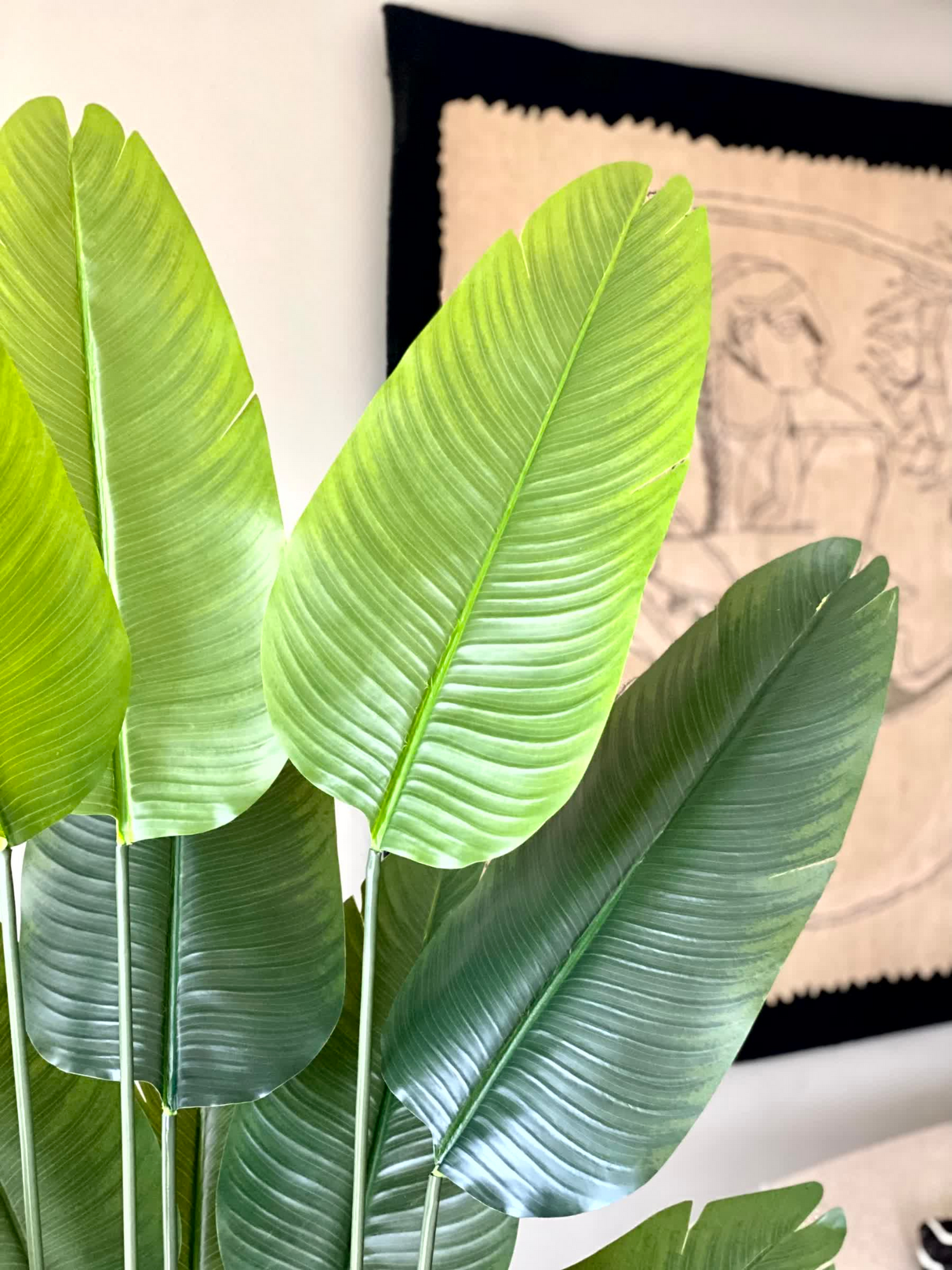 Artificial Lush Travellers Palm - 6 Feet