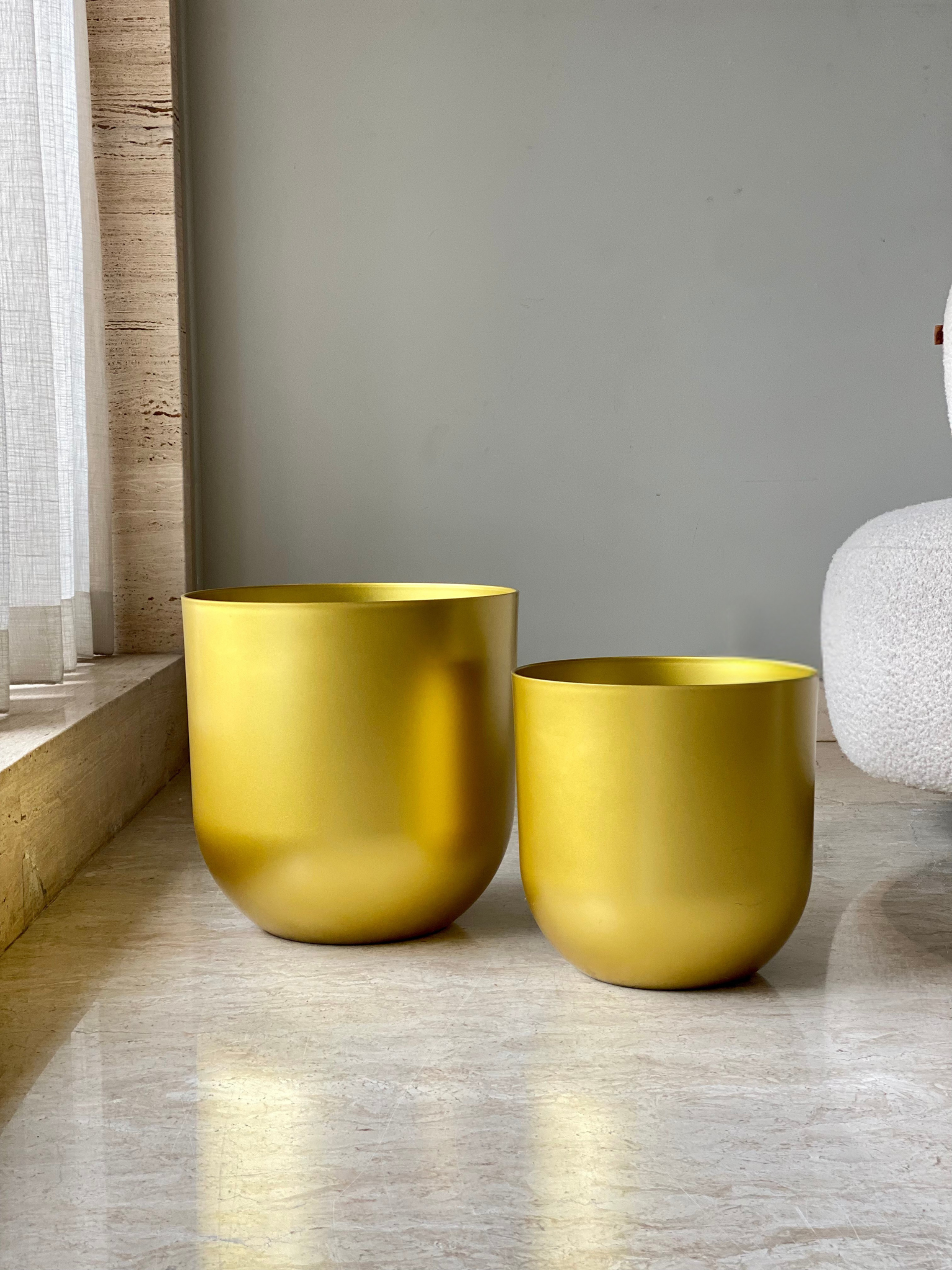 Nuhas Gold Planter - Medium