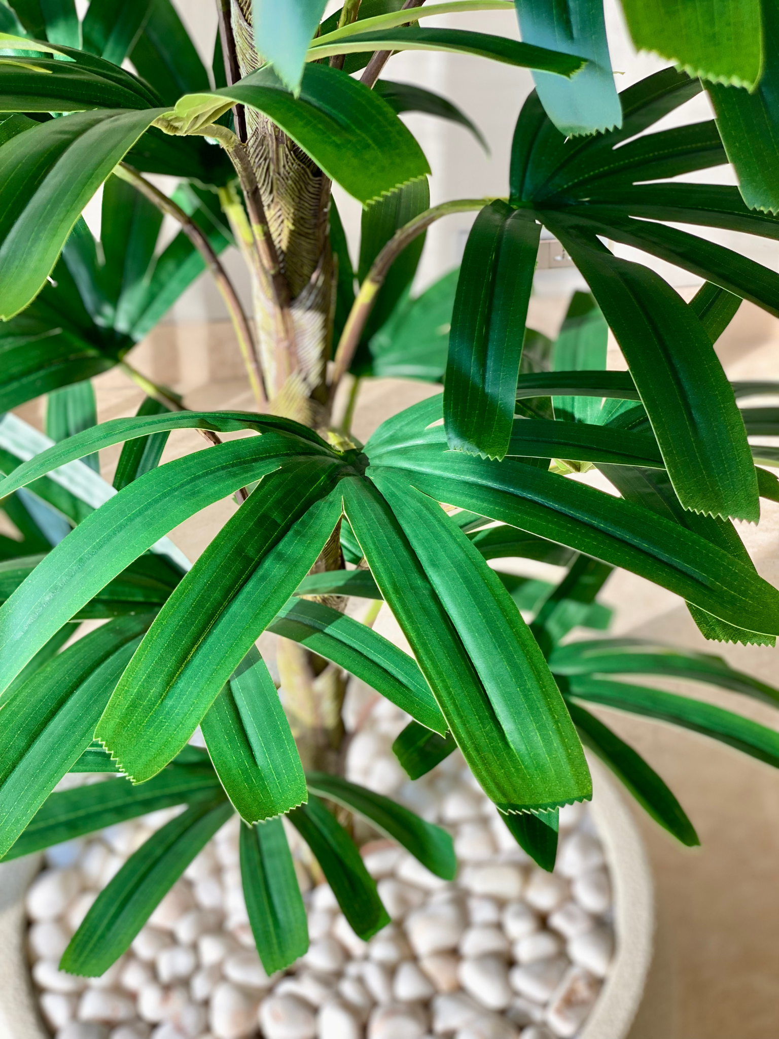 Artificial Rhapis Palm Plant - 6 Feet