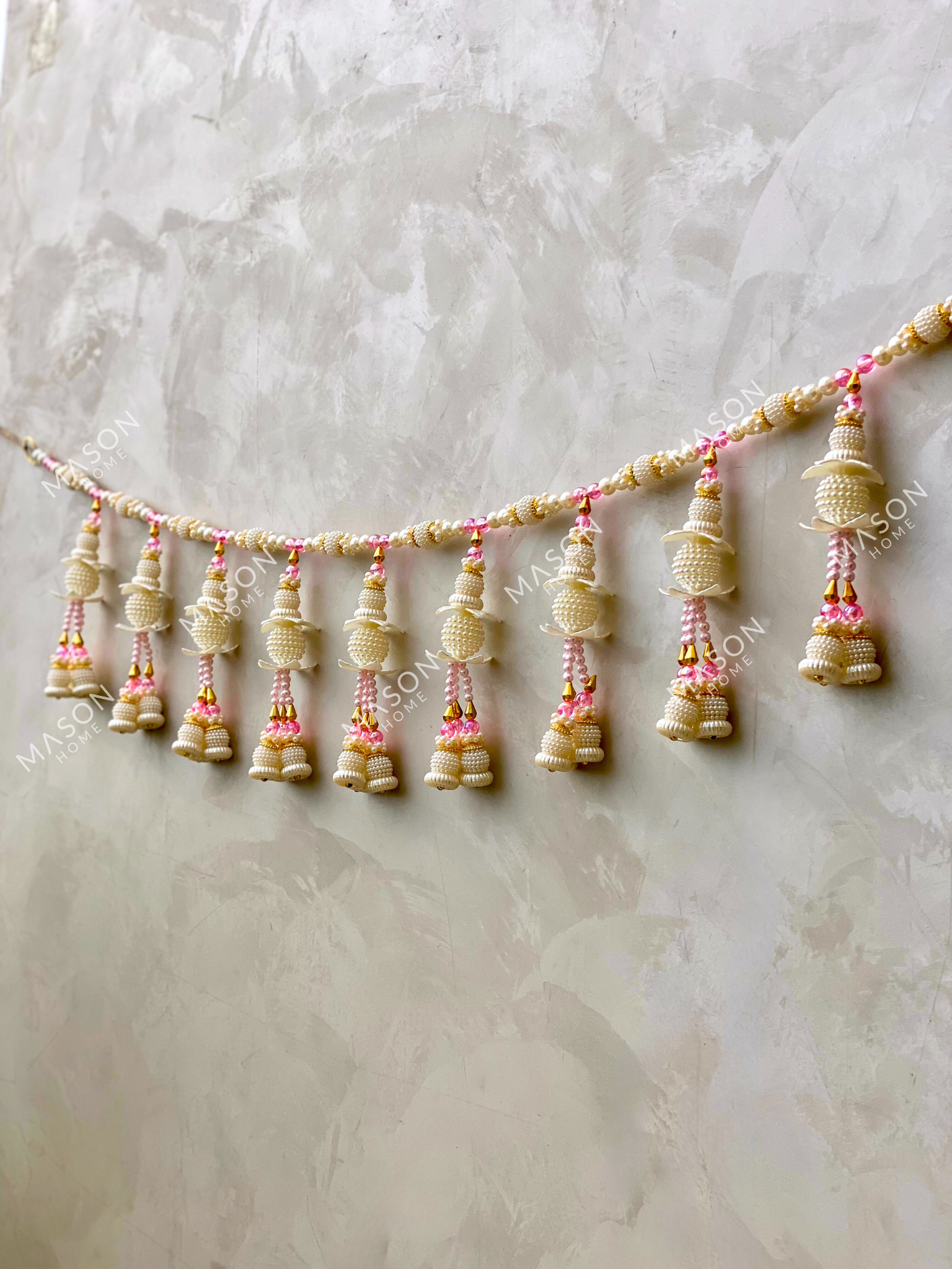 Festive Pearl Bloom Toran