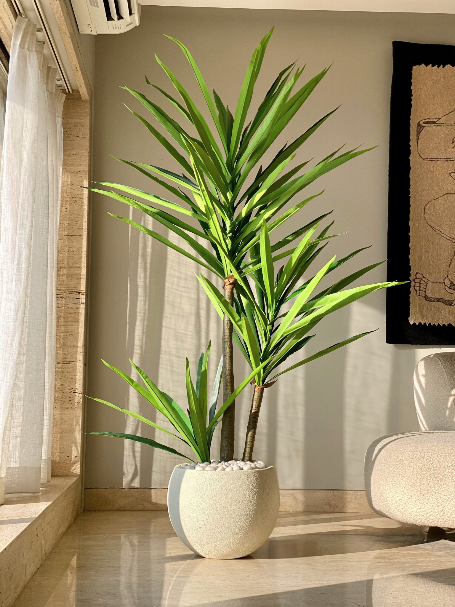Artificial Yucca Palm Plant - 6 Feet