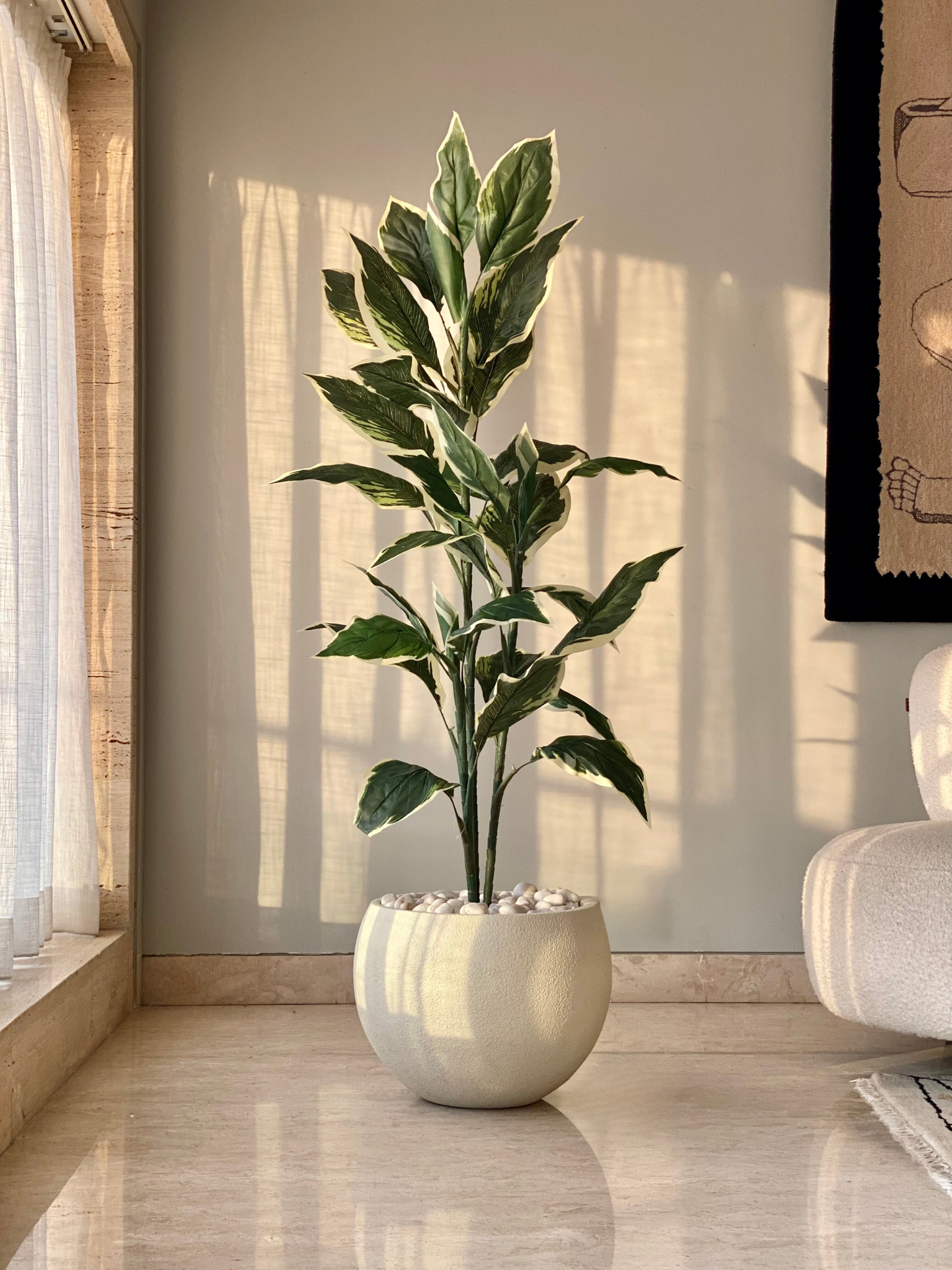 Artificial Hosta Plant - 5 Feet