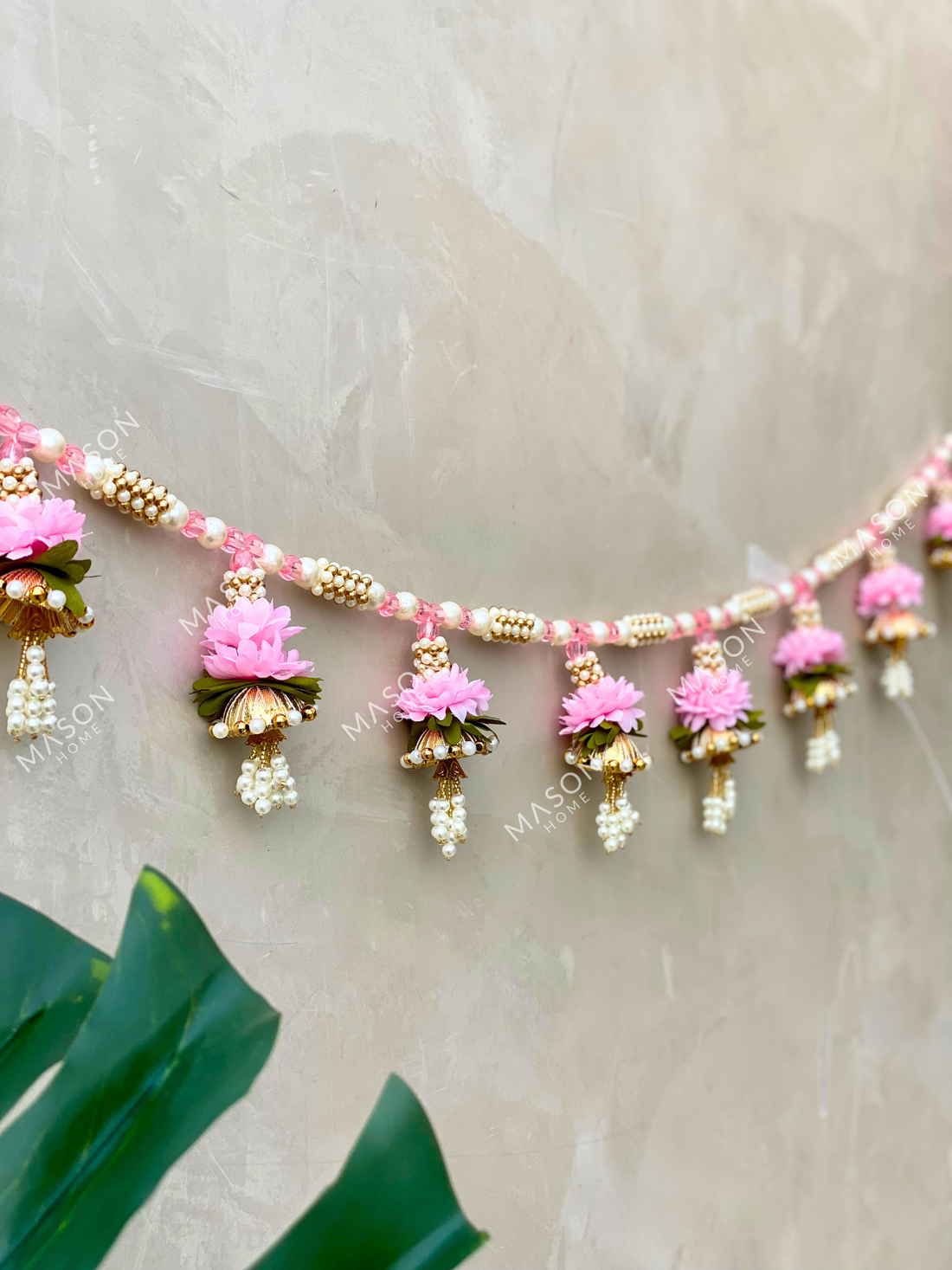 Pink Festive Bloom Toran