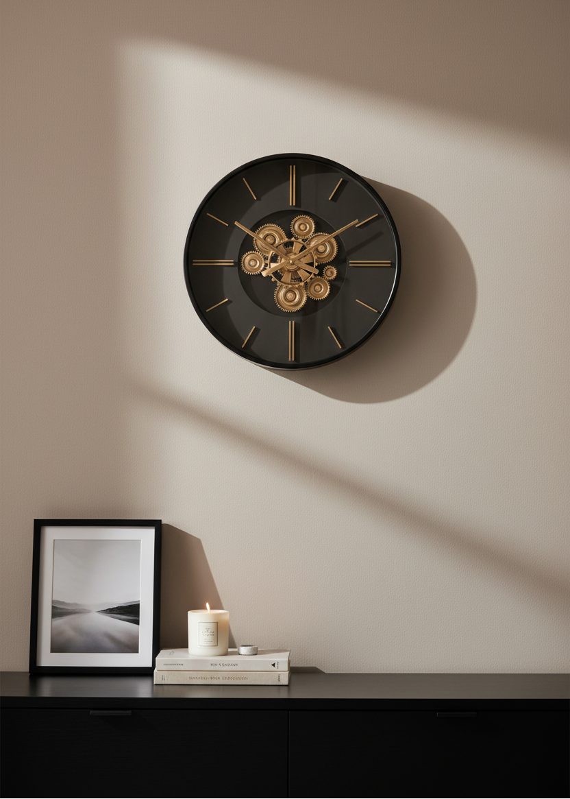 Pinions Wall Clock