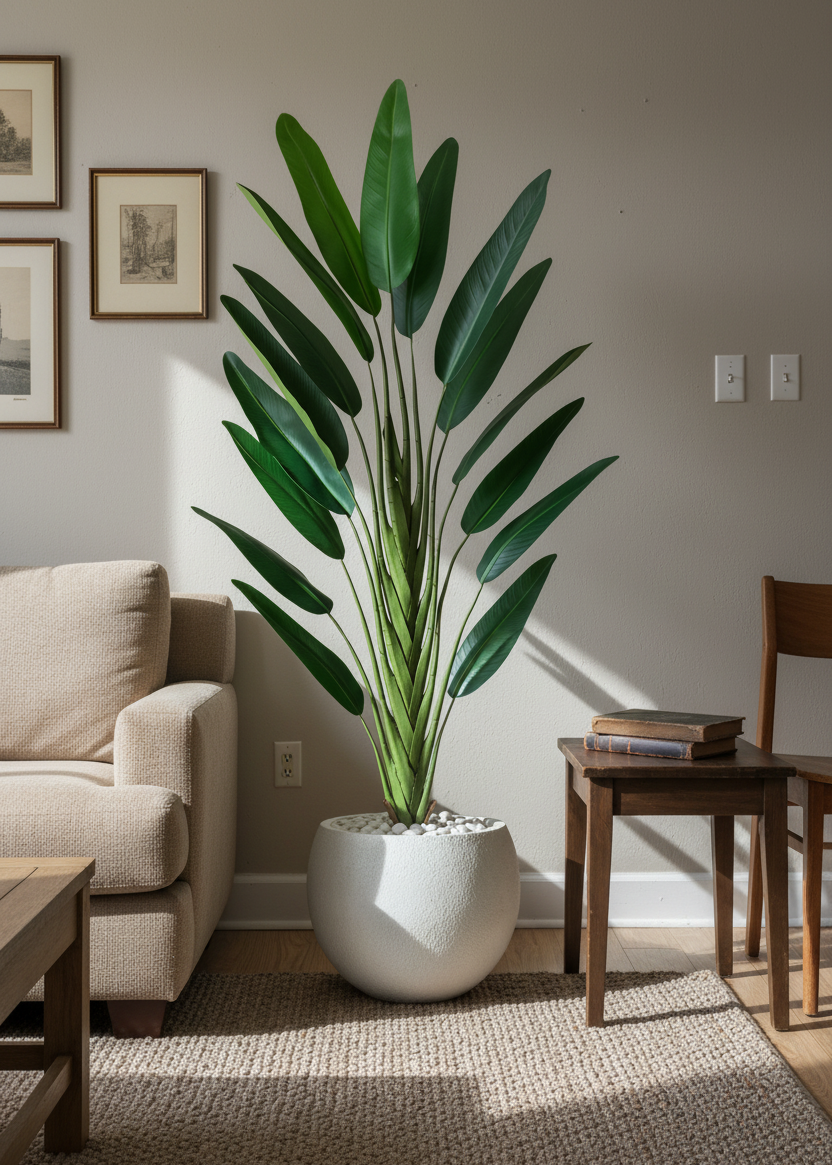 Artificial Travellers Palm Plant - 5 Feet