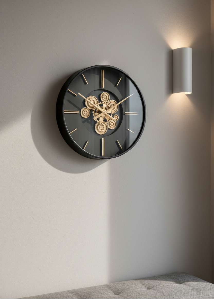 Pinions Wall Clock
