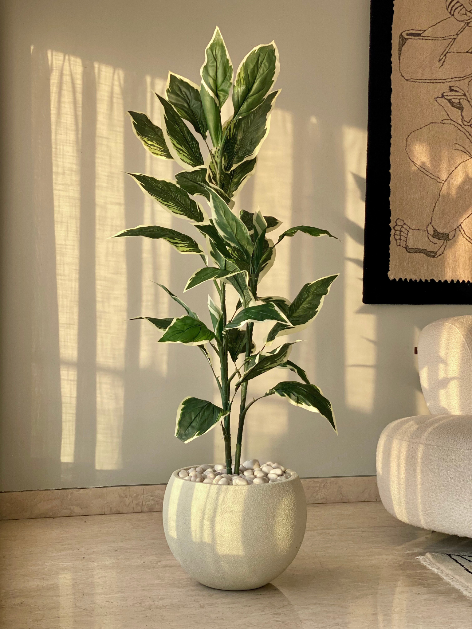 Artificial Hosta Plant - 5 Feet