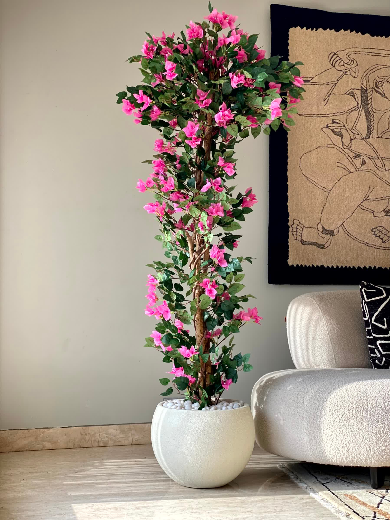 Artificial Island Bougainvillea Plant - 6 Feet