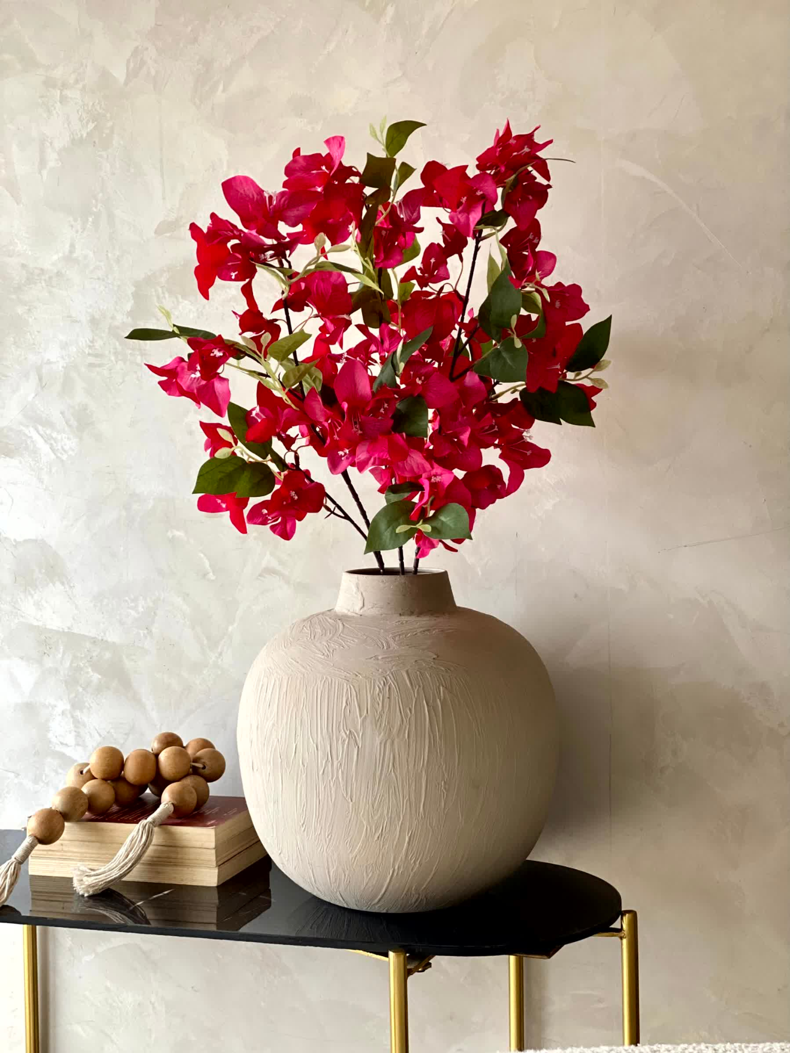 Artificial Bougainvillea Stem - Pink (Set of 3)