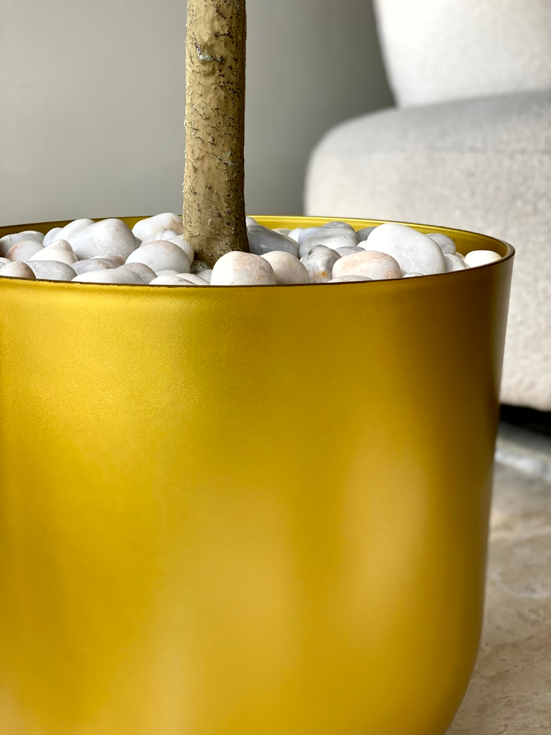 Nuhas Gold Planter - Large