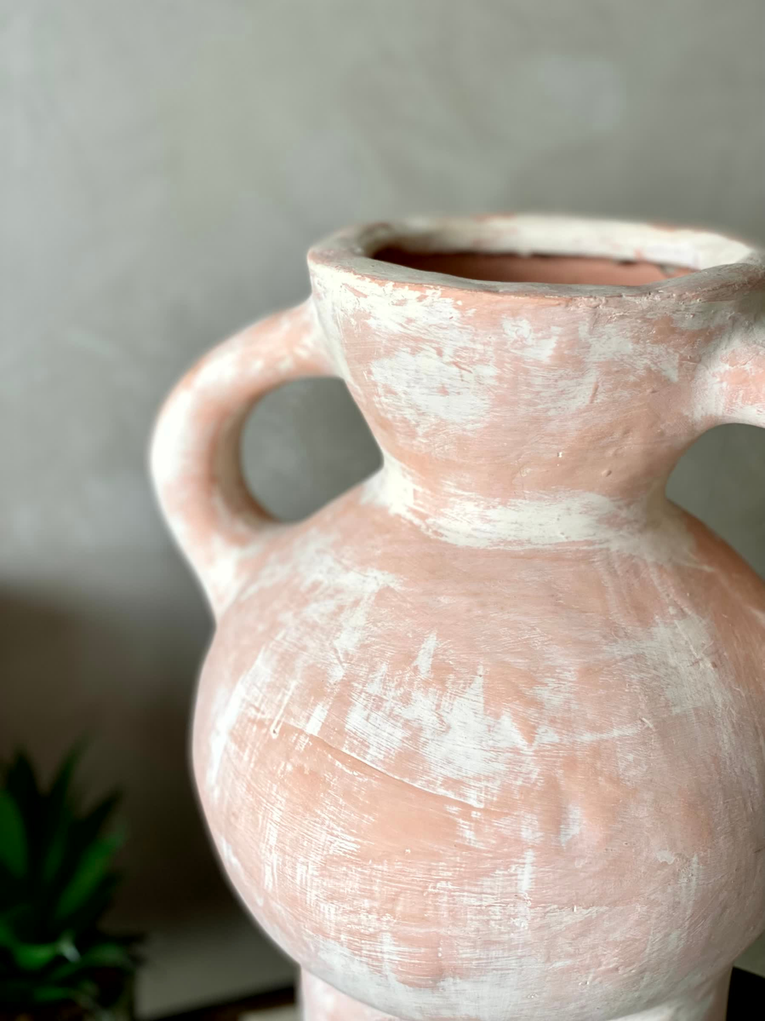 Terracotta Cocoon Vase