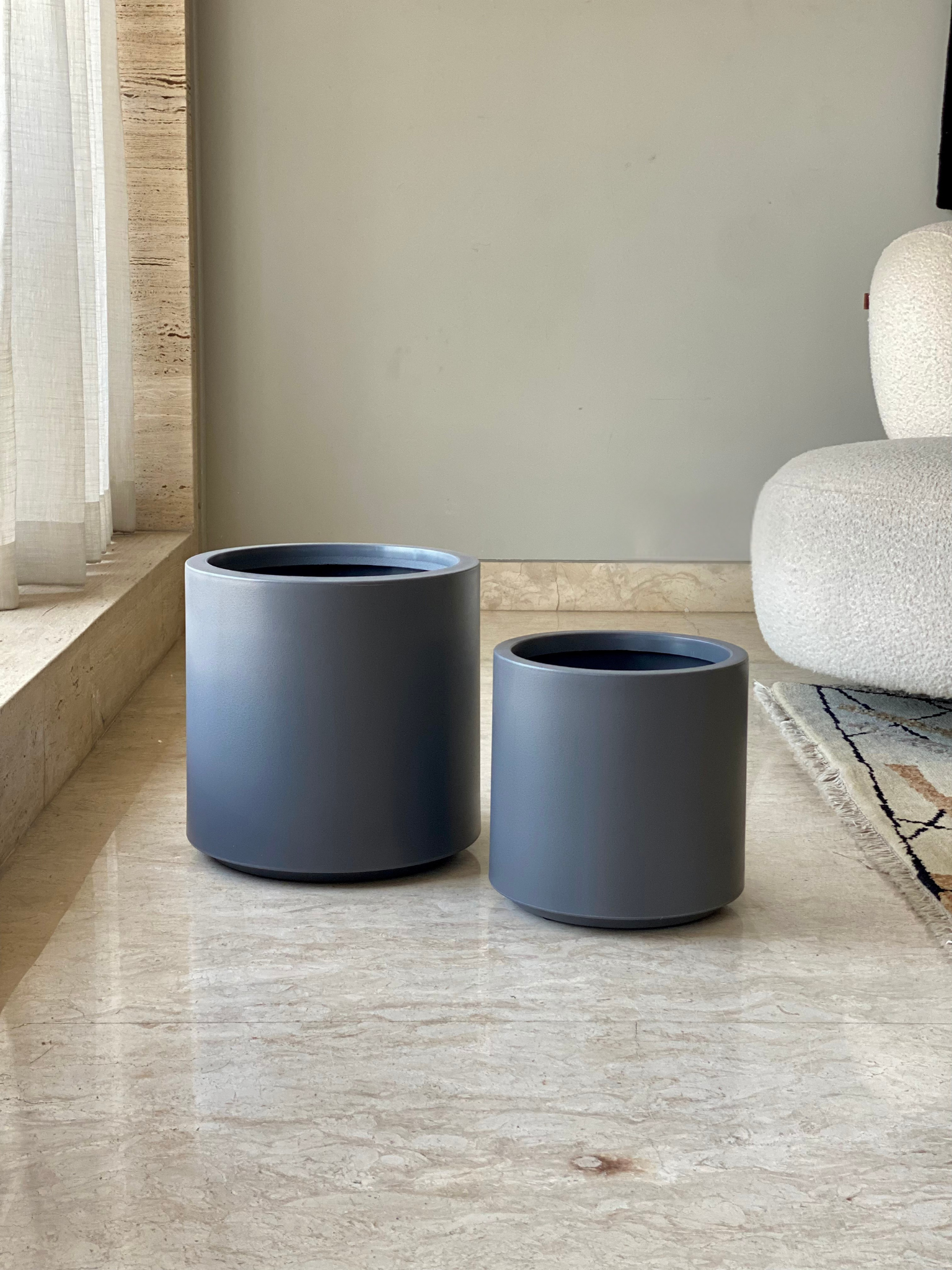 Oasis Planters - Dark Grey