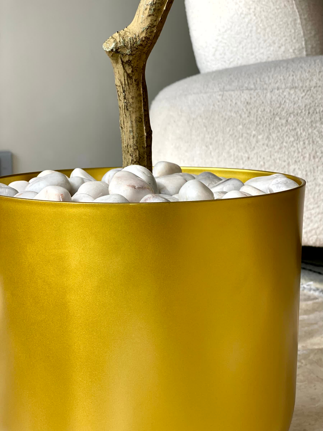 Nuhas Gold Planter - Medium