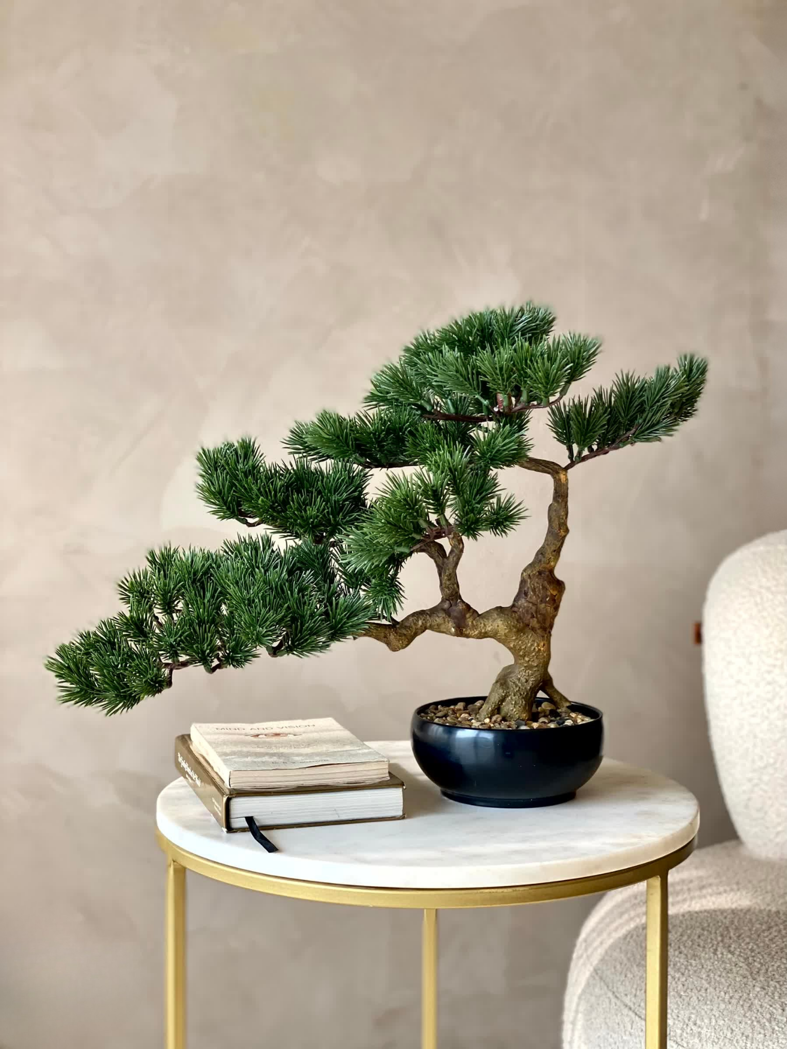 Artificial Savanah Bonsai Plant - 1.3 Feet