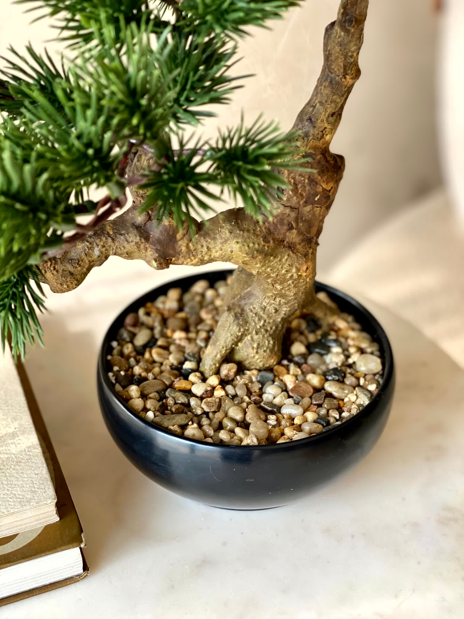 Artificial Savanah Bonsai Plant - 1.3 Feet