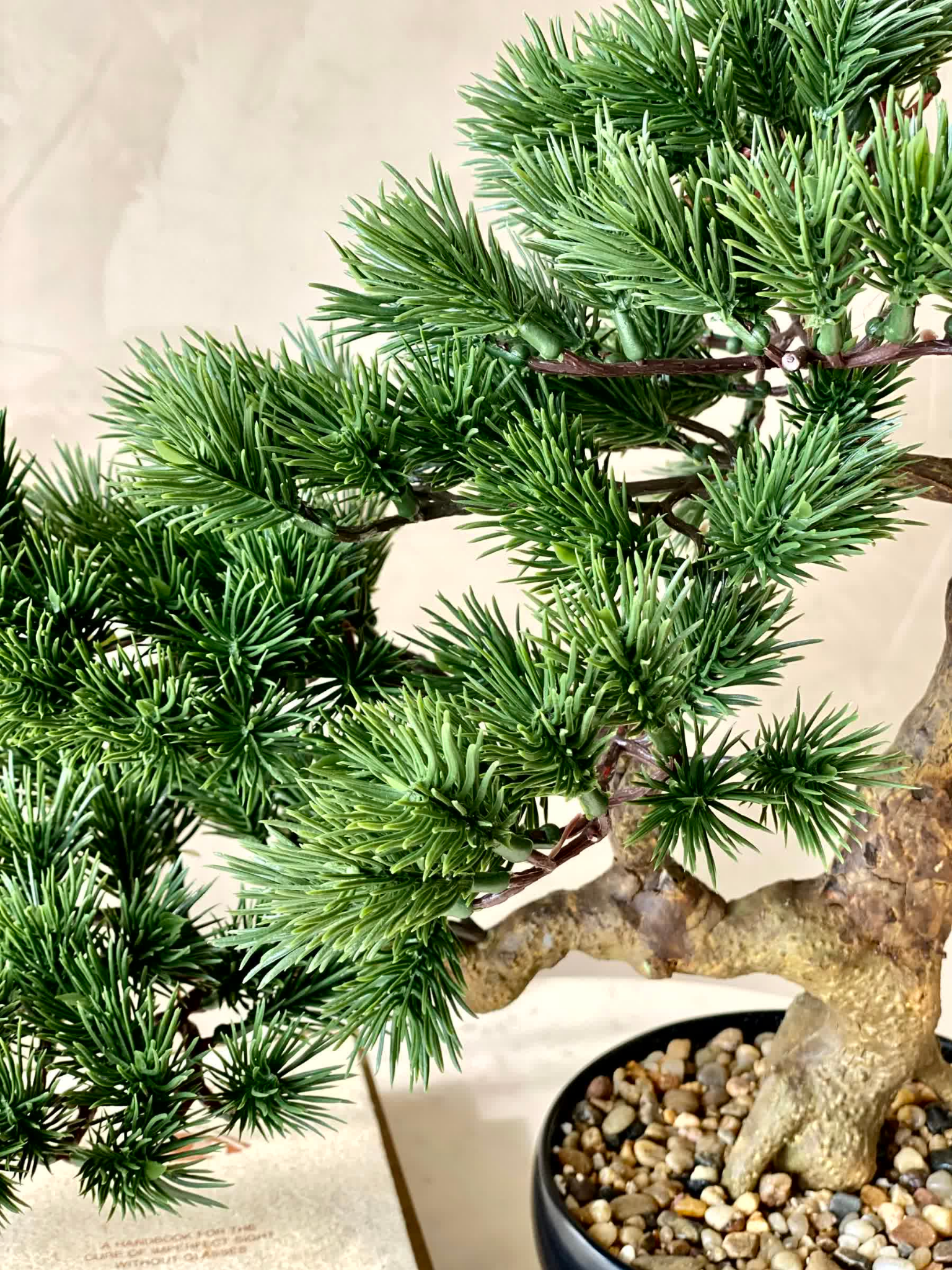 Artificial Savanah Bonsai Plant - 1.3 Feet