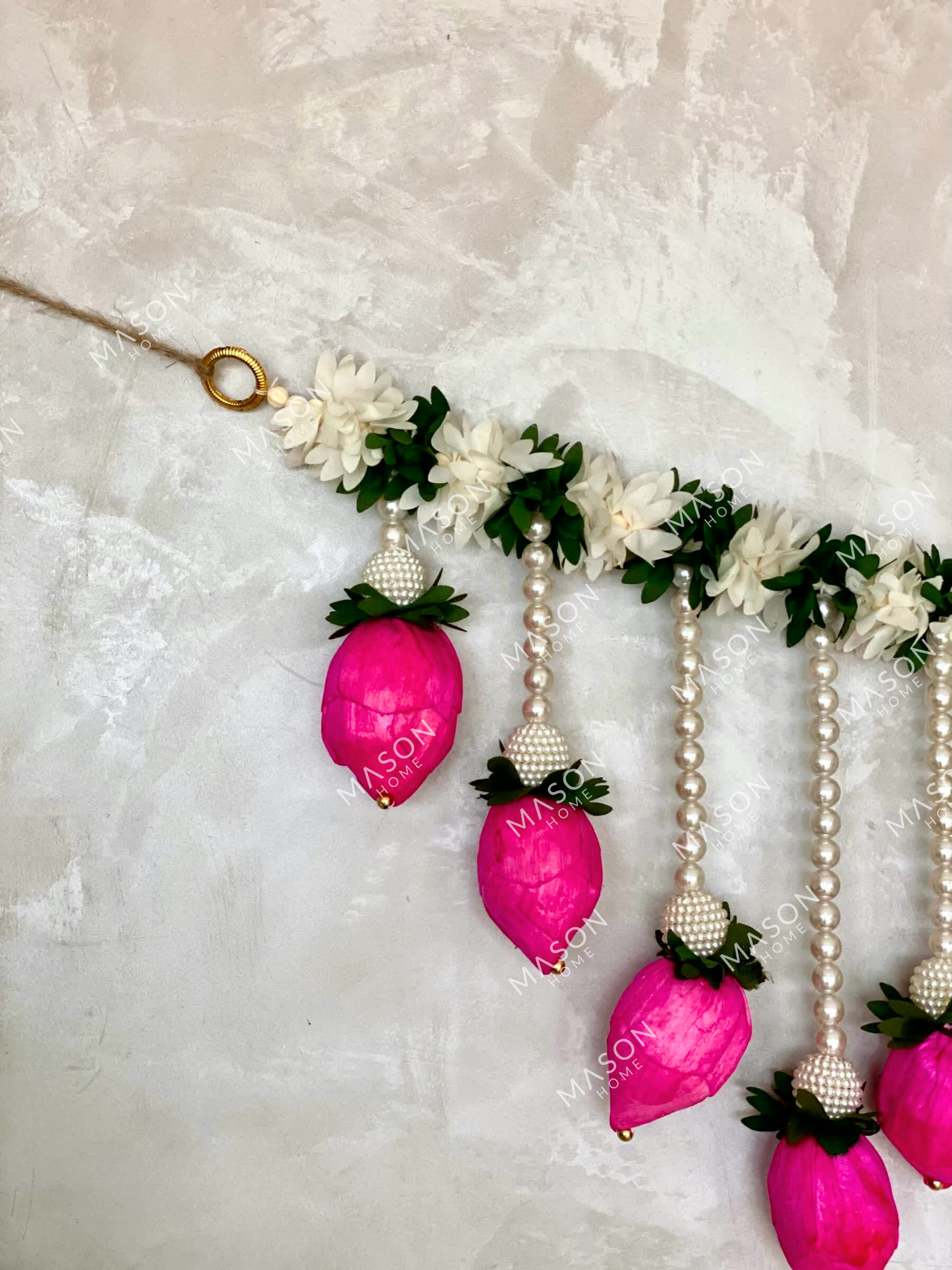 Festive Lotus Ladi Toran