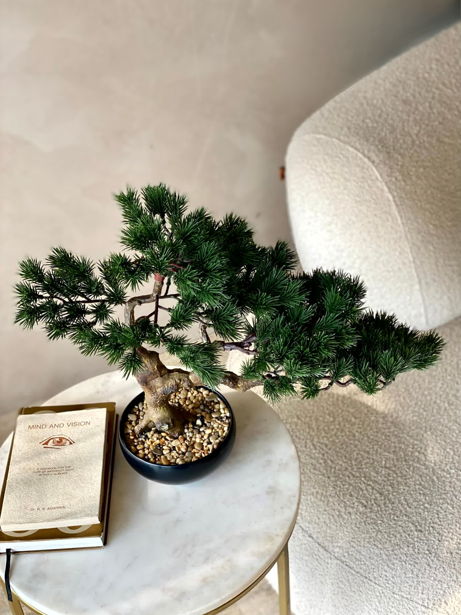 Artificial Savanah Bonsai Plant - 1.3 Feet