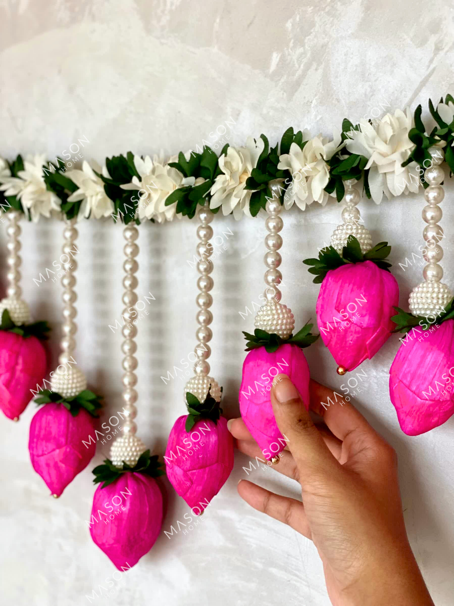 Festive Lotus Ladi Toran