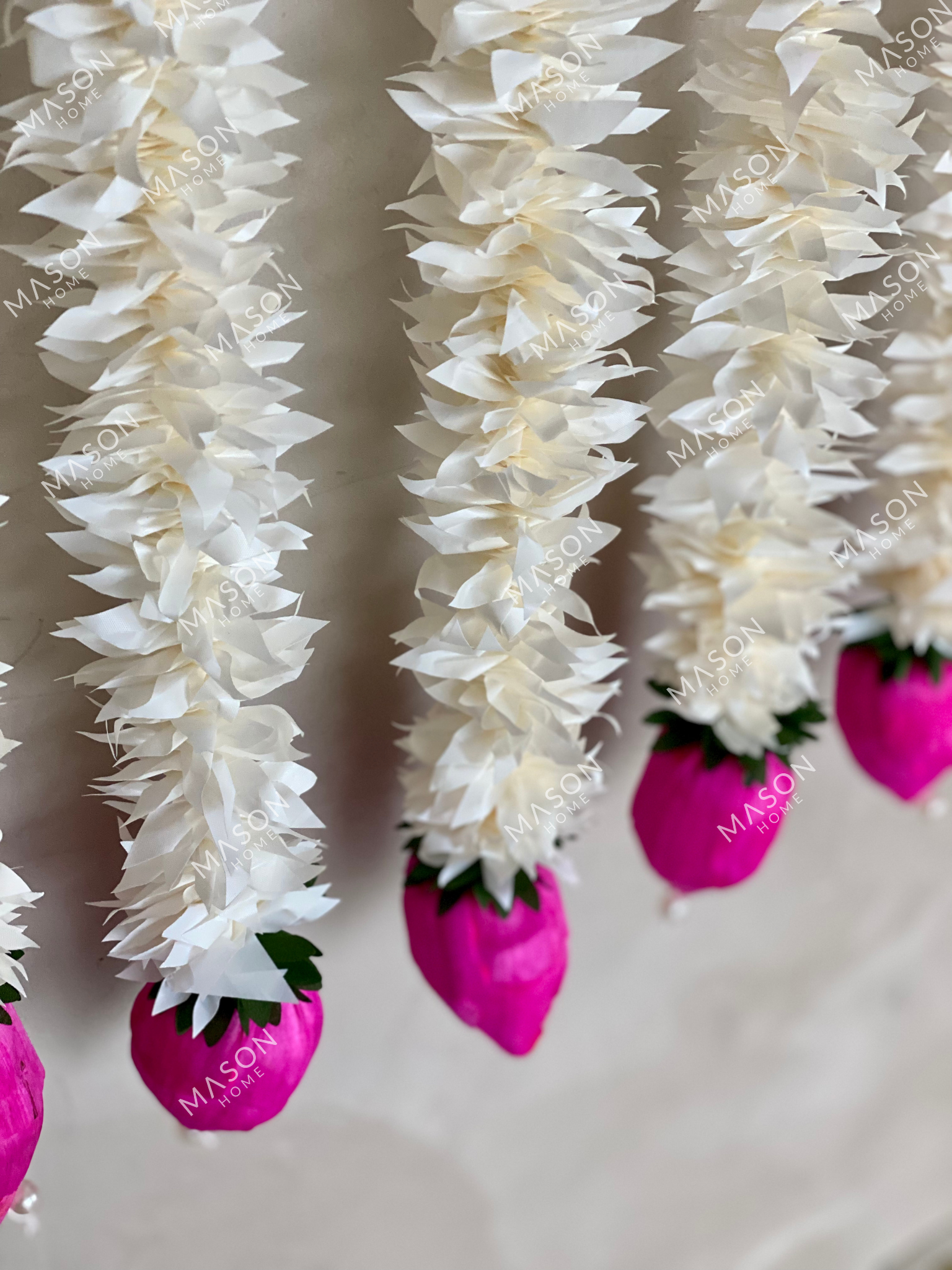 Festive Shubh Lotus Latkan - Set of 10(Medium)