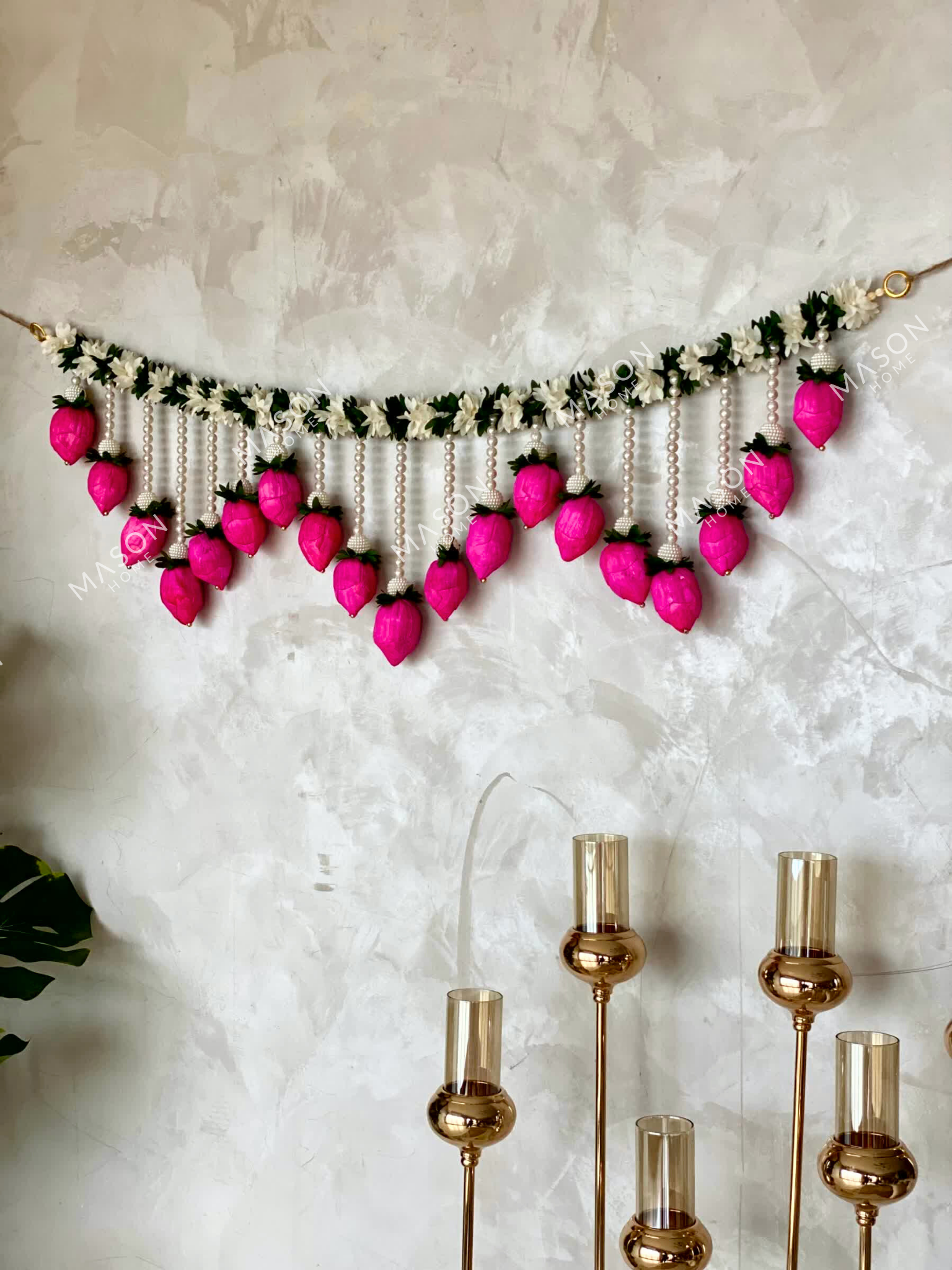 Festive Lotus Ladi Toran