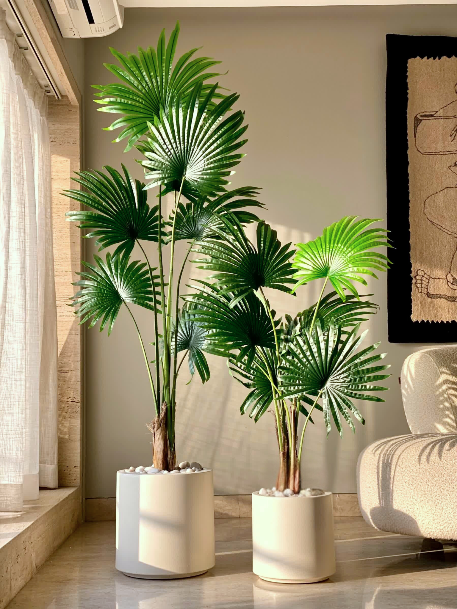 Artificial Palmetto Plant - 4 Feet