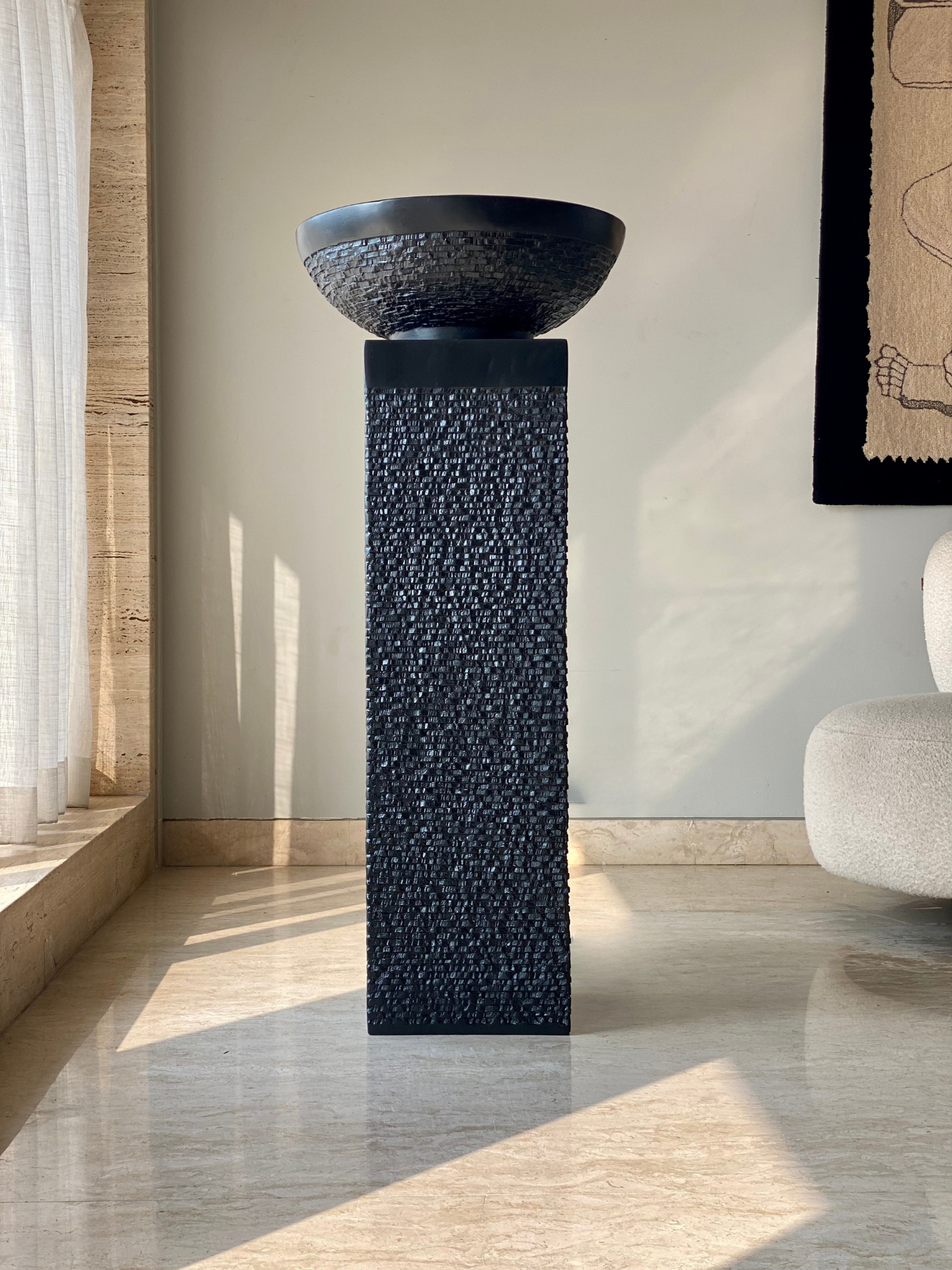 Masami Shaft Planter - Black