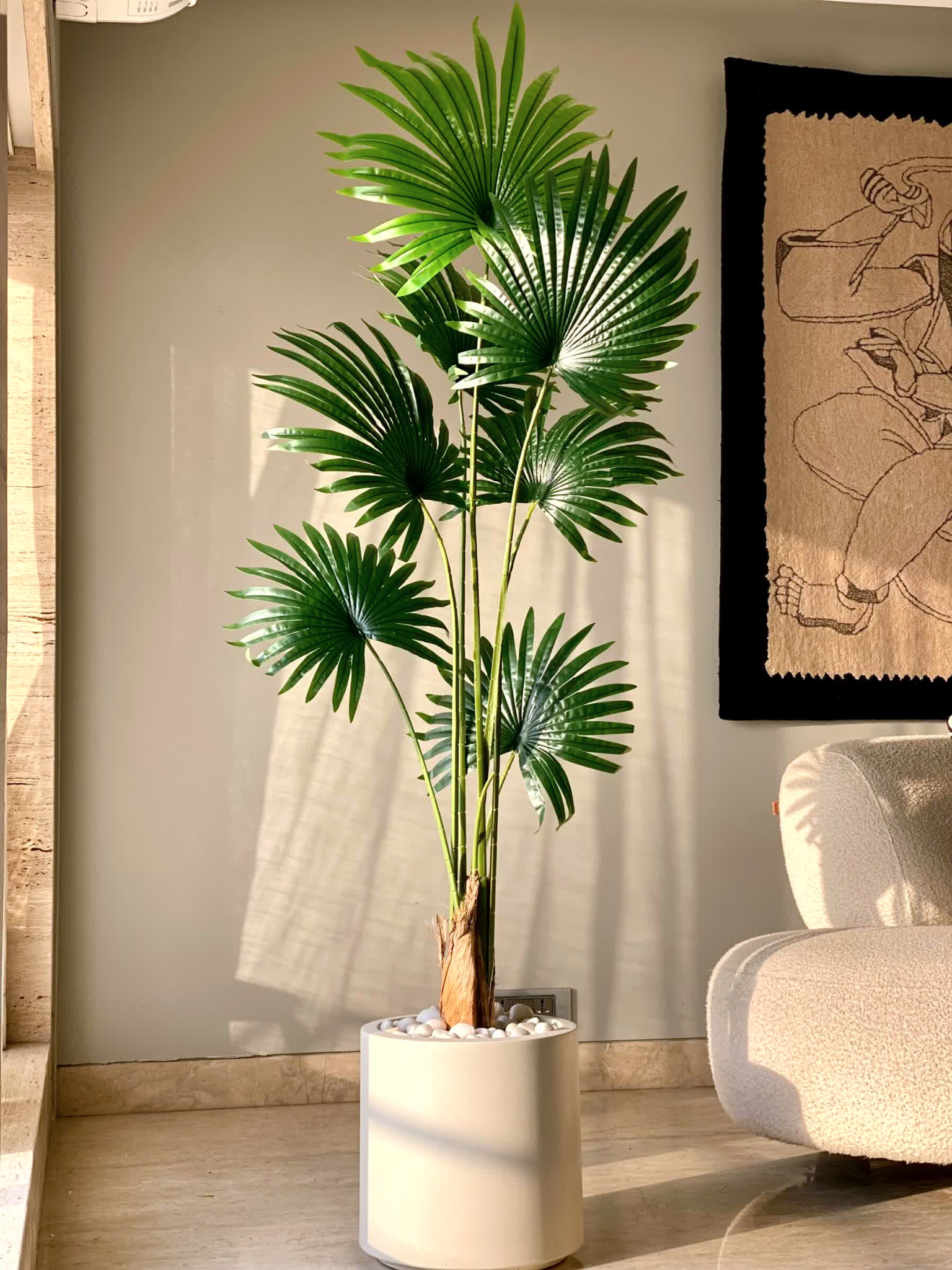 Artificial Palmetto Plant - 6 Feet