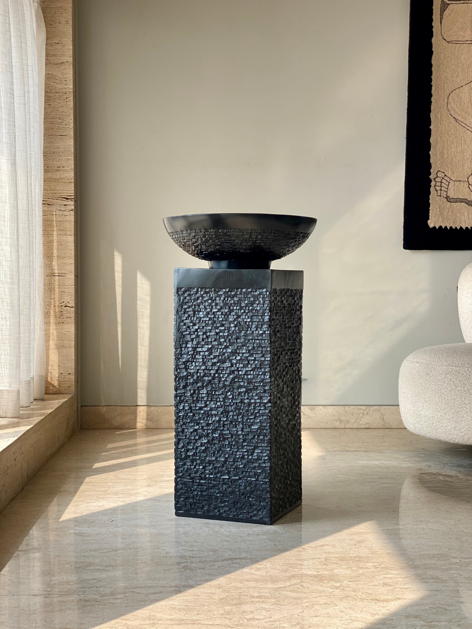 Masami Shaft Planter - Black