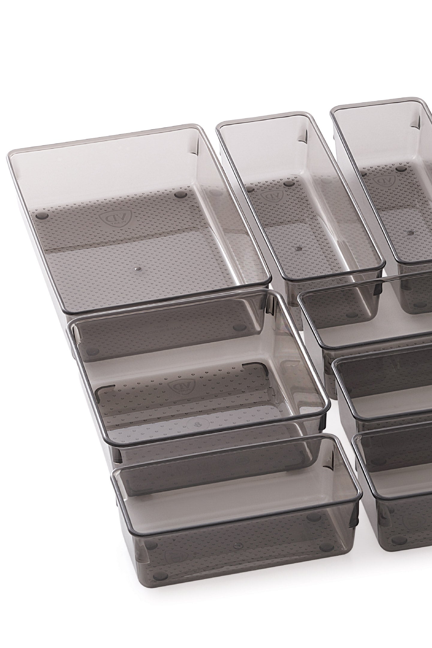 Black Multi-functional Storage Organizers - Set Of 16