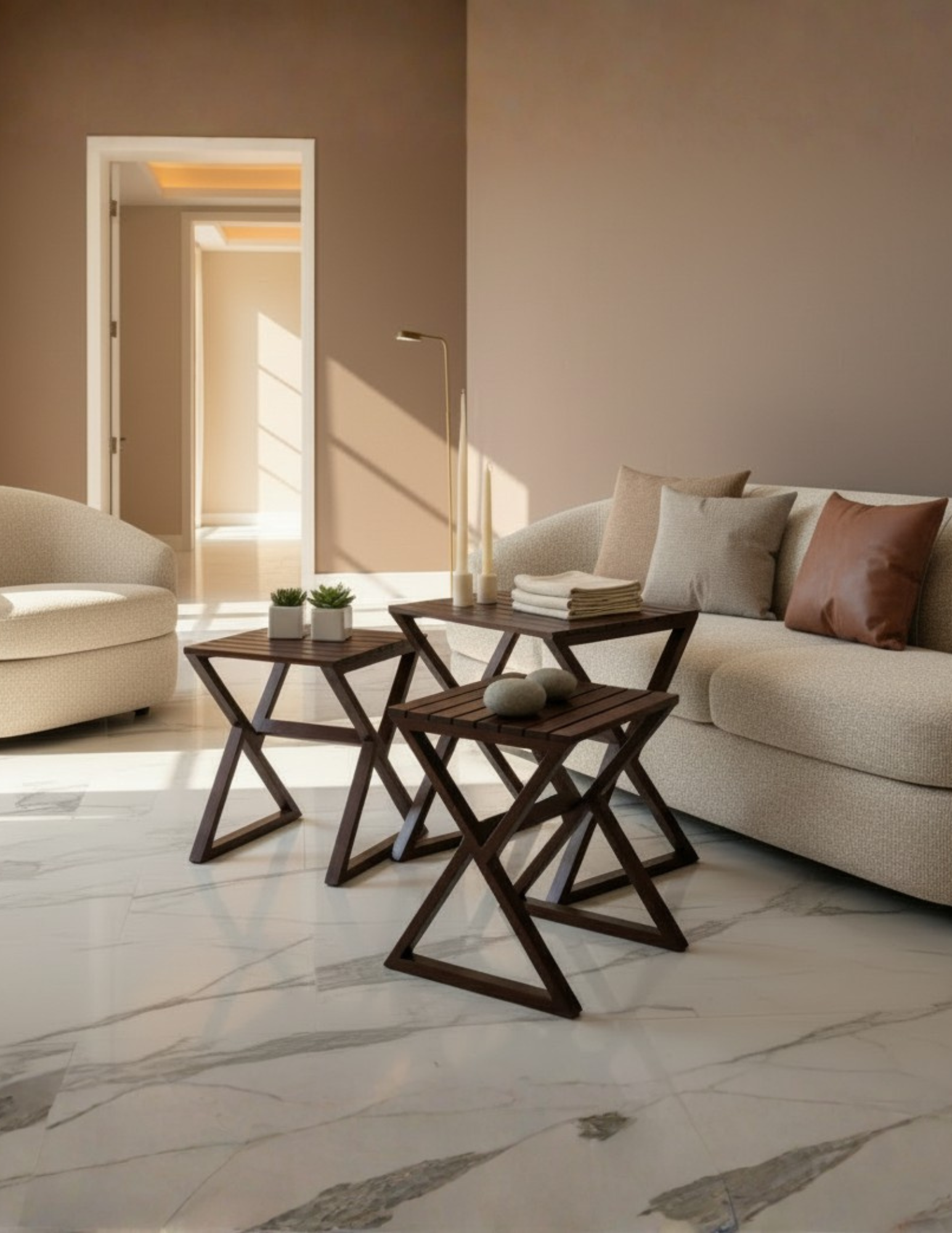 Eaton Nesting Table - Set Of 3