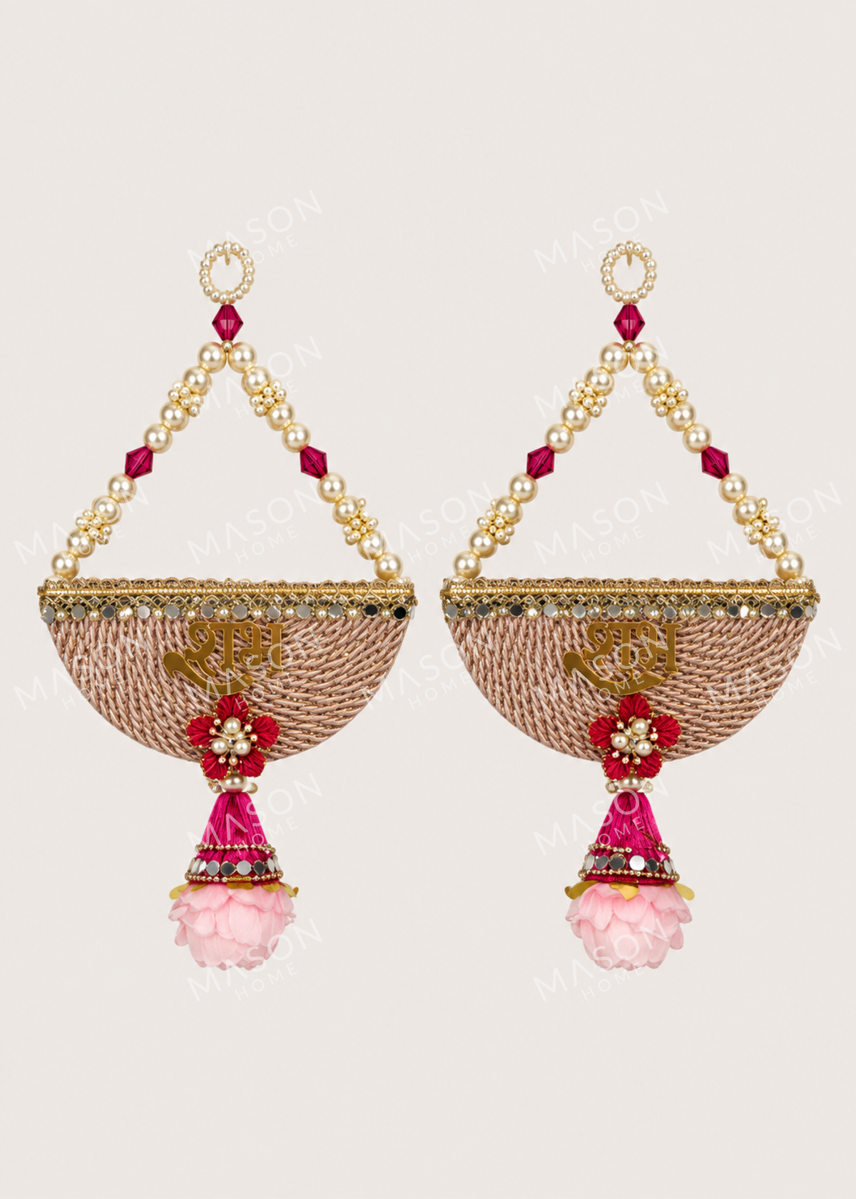 Festive Utsav Shubh Labh - Pink