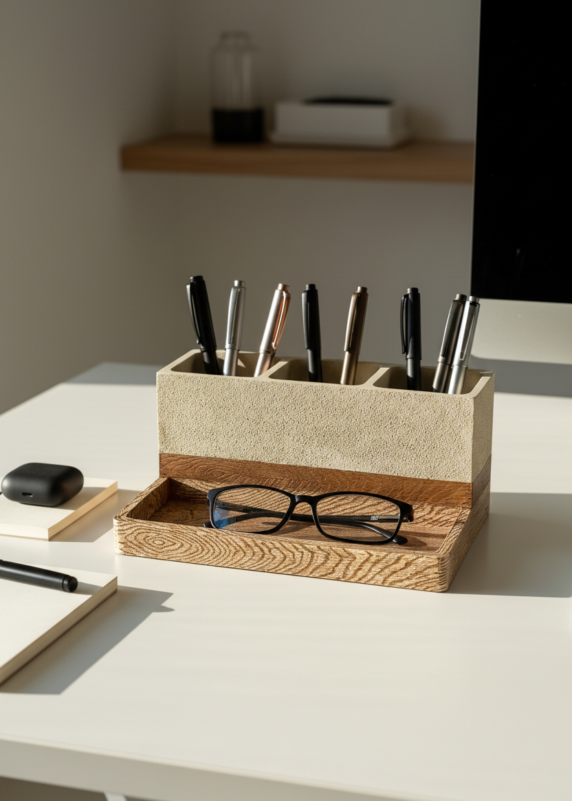 Aurum Dune Cutlery Holder - Beige