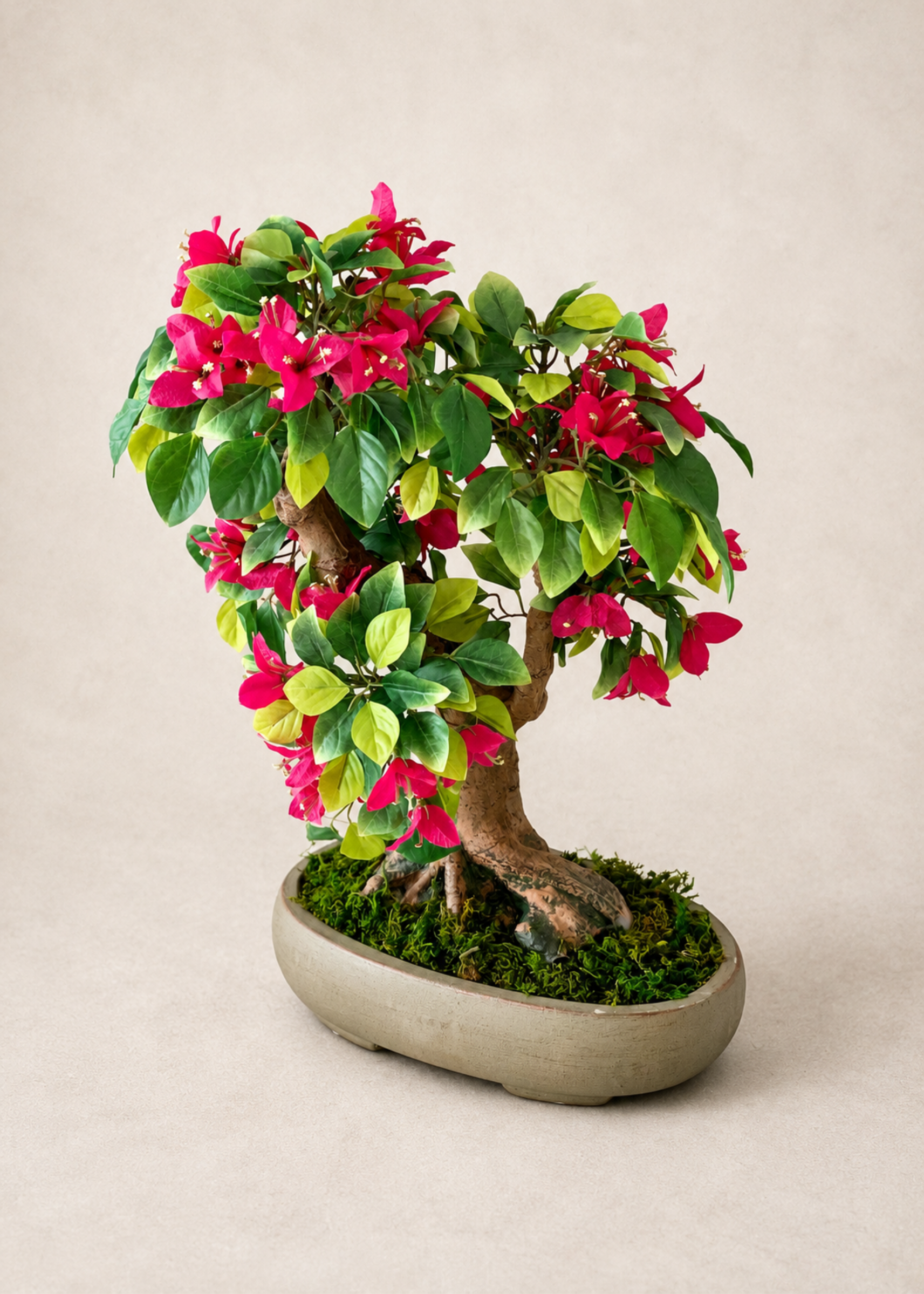 Artificial Bougainvillea Bonsai Plant -1.5 Feet